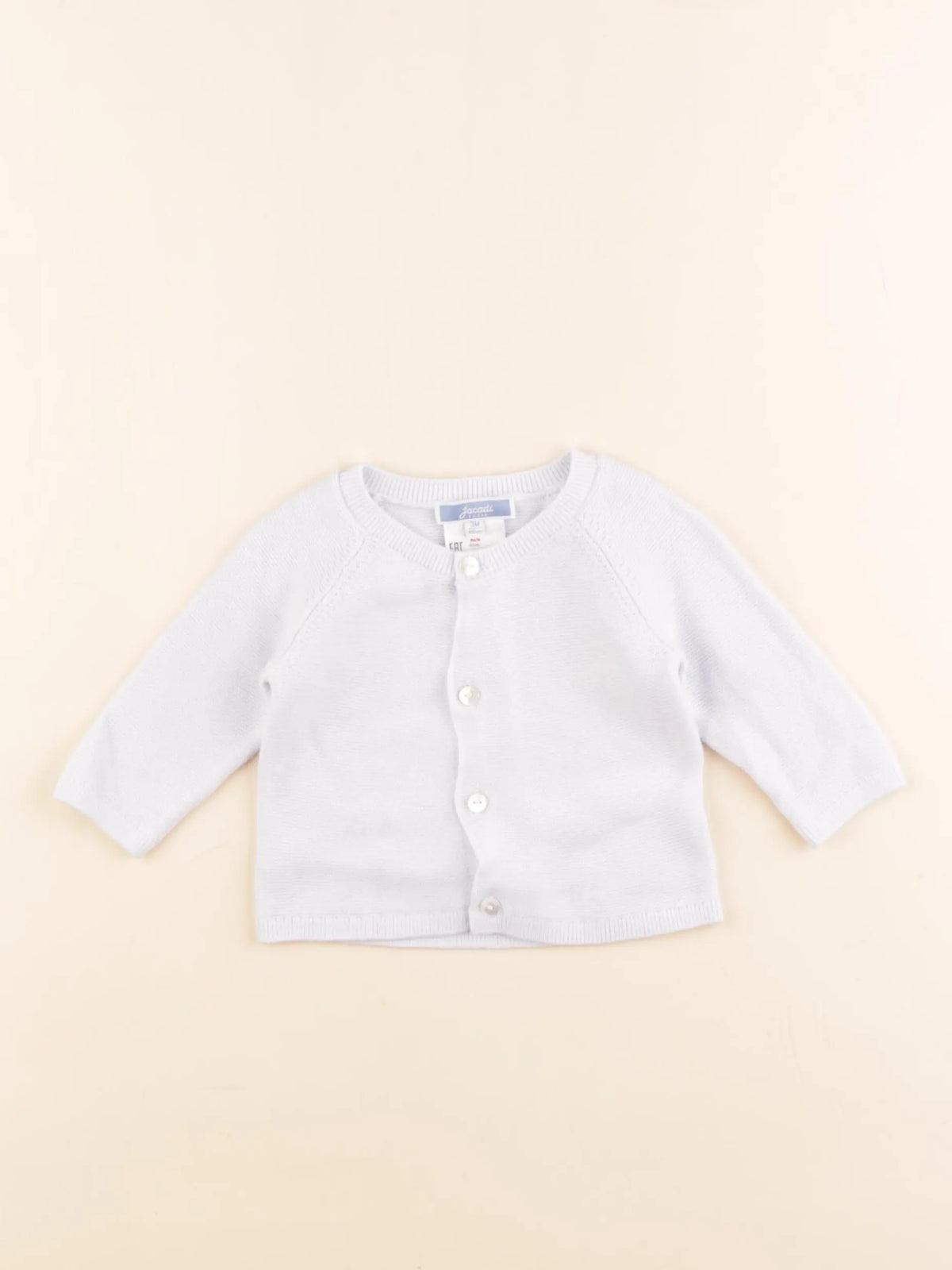 Jacadi - gilet bleu - 3 mois
