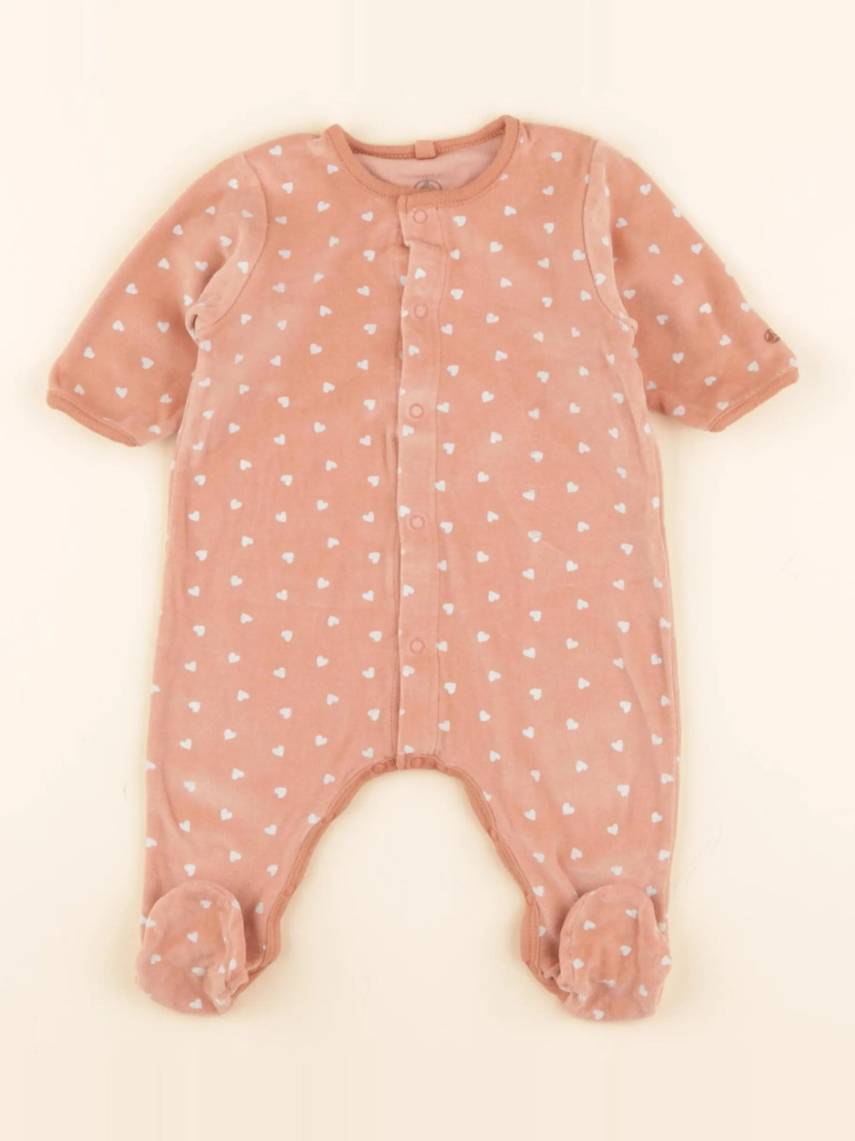Pyjama velours orange