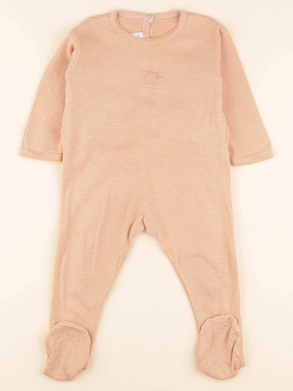 Pyjama coton orange