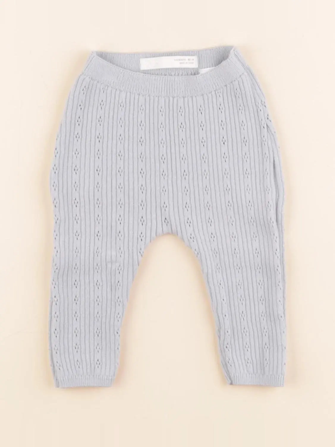 Zara - legging bleu - 1/3 mois