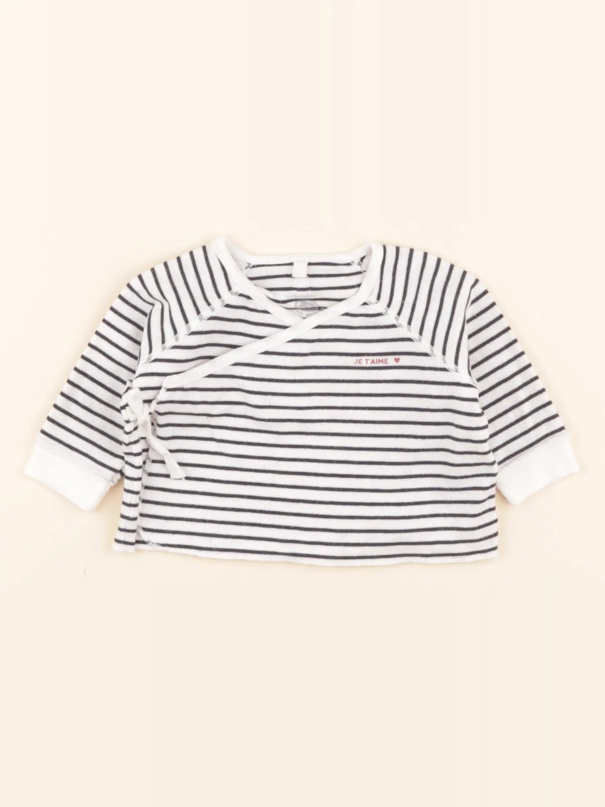 Tee-shirt blanc, bleu