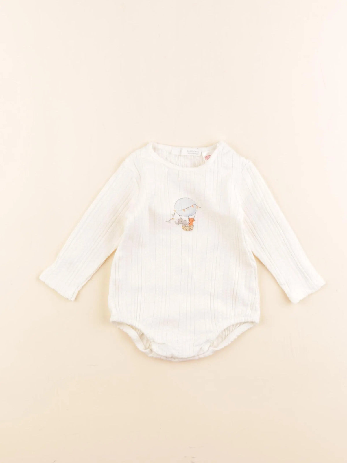 Zara - body beige - 1/3 mois