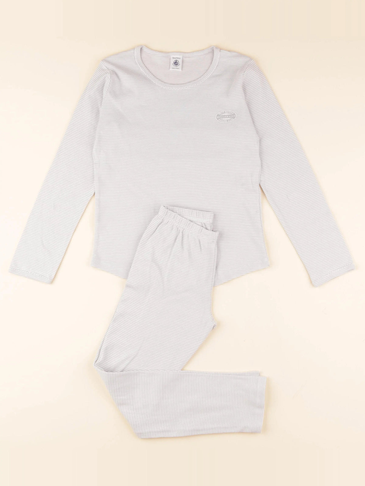 Pyjama coton gris