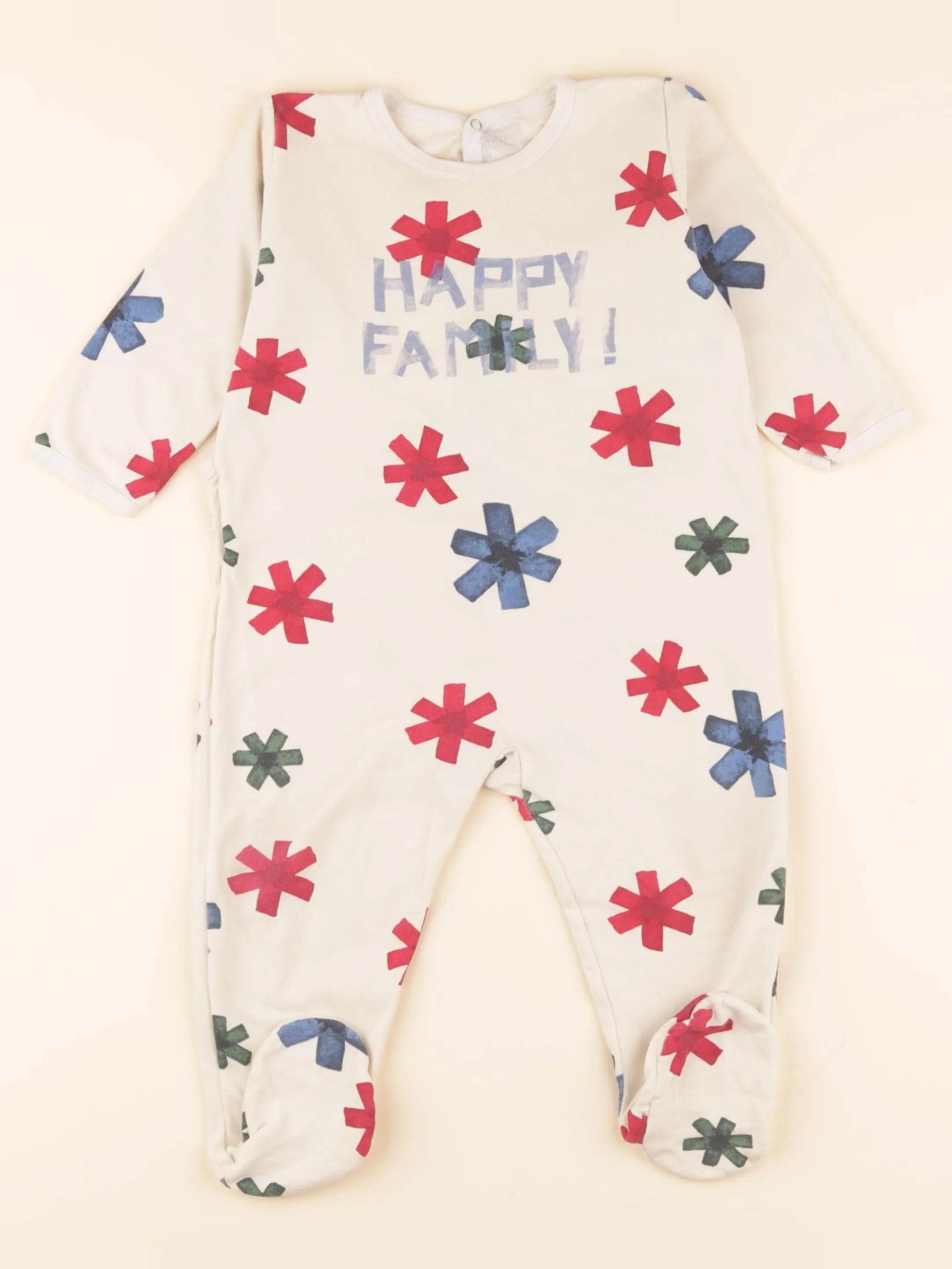 Pyjama coton multicolore