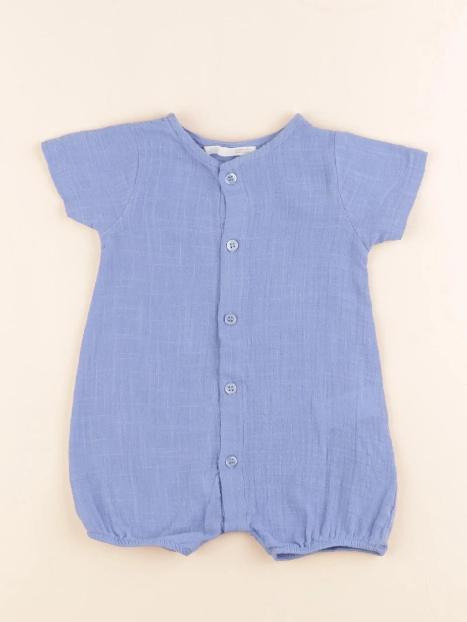 Zara - combinaison bleu - 3/6 mois