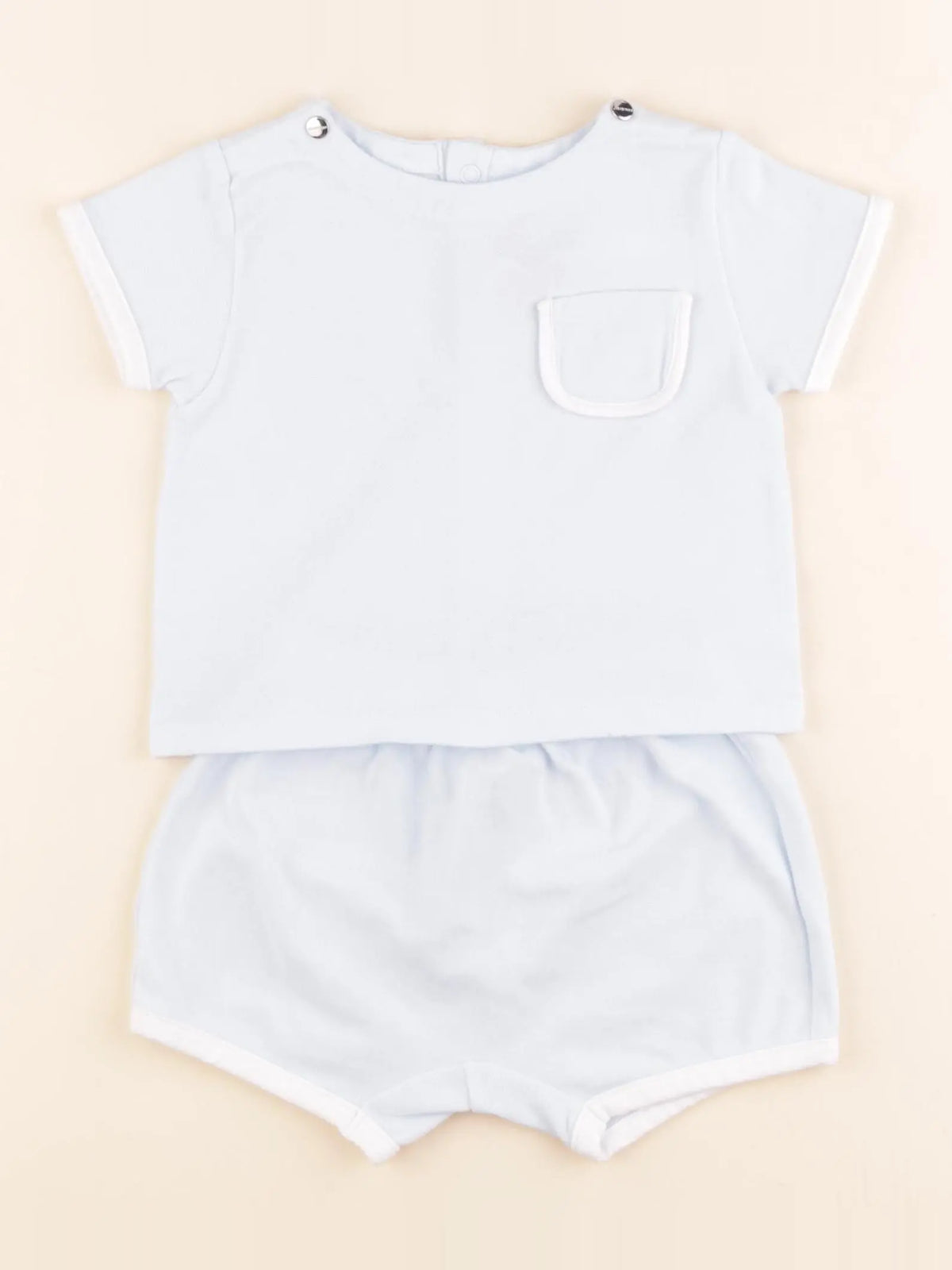 Jacadi - ensemble bleu - 12 mois