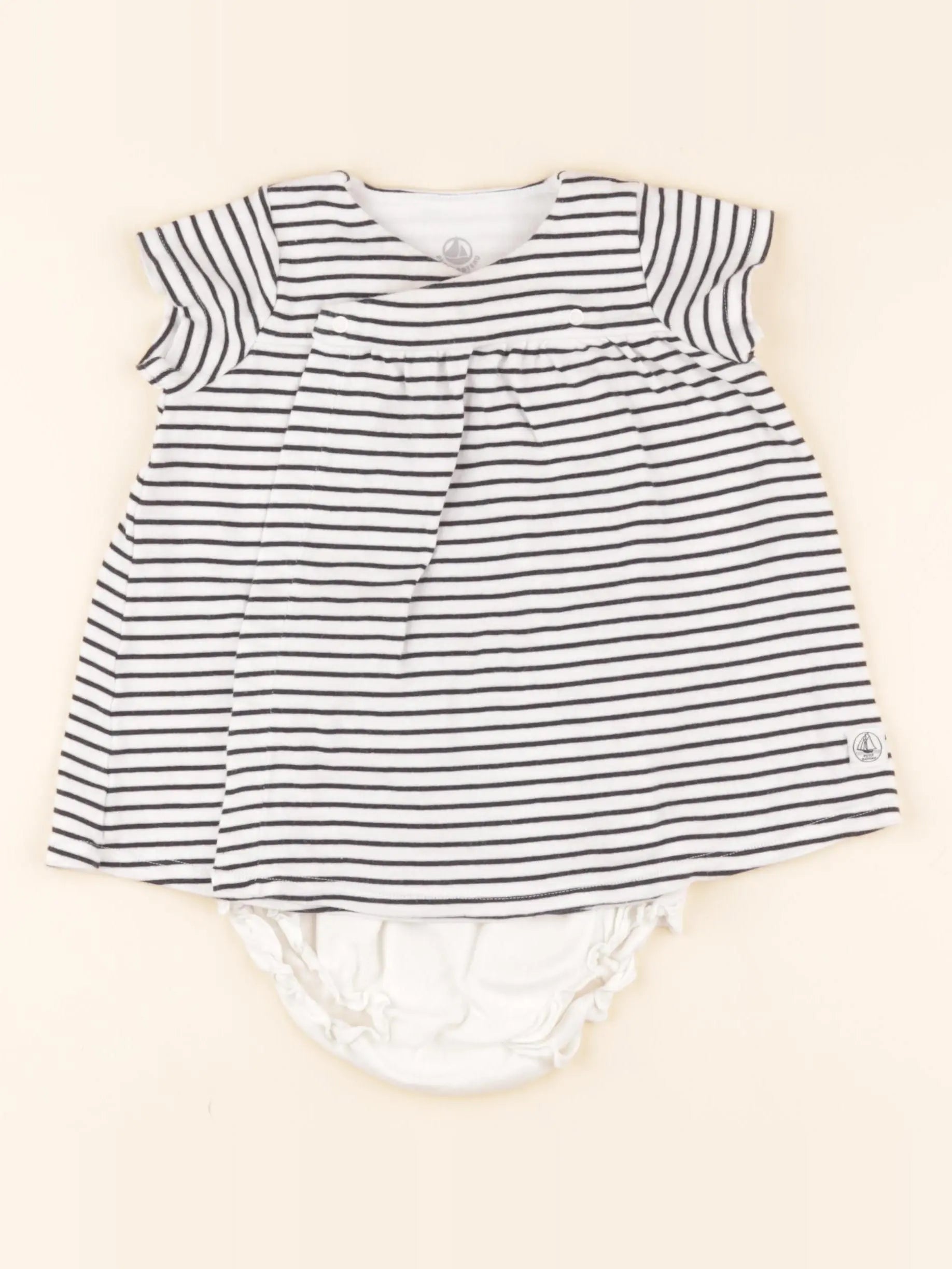 Robe bleu, blanc