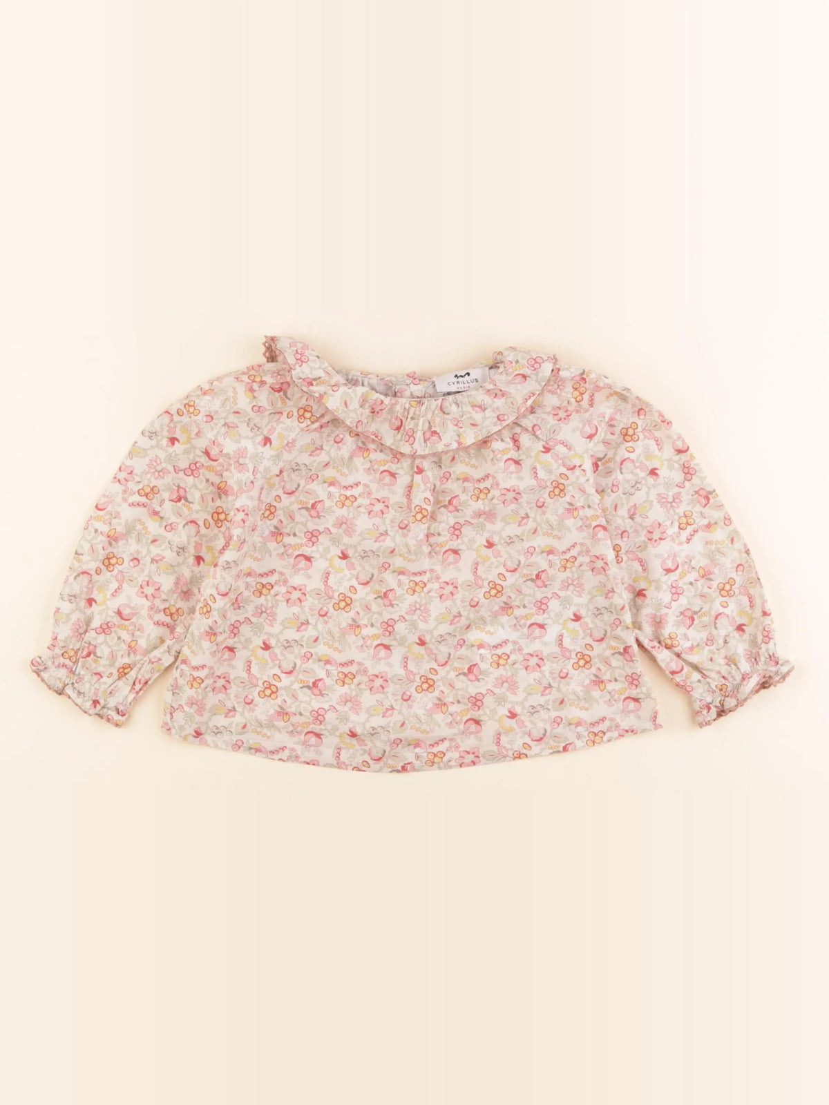 Cyrillus - blouse beige - 18 mois