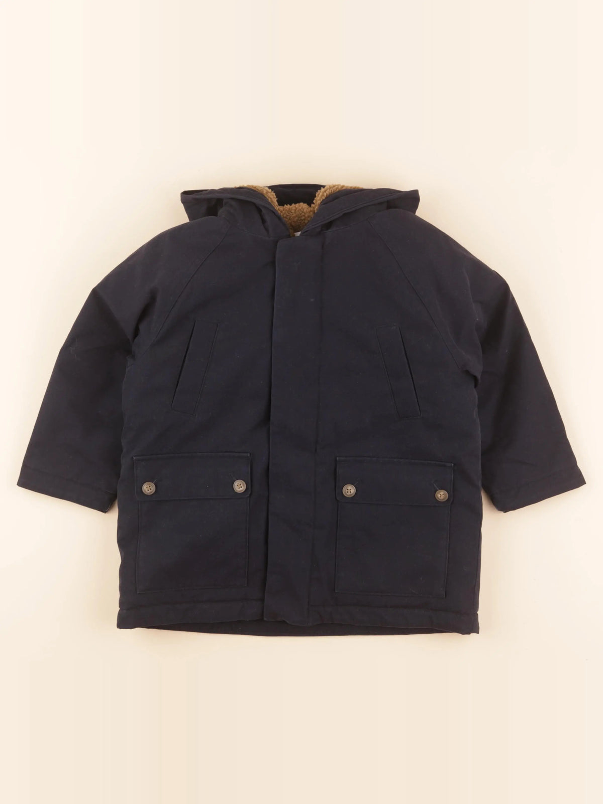 Parka bleu