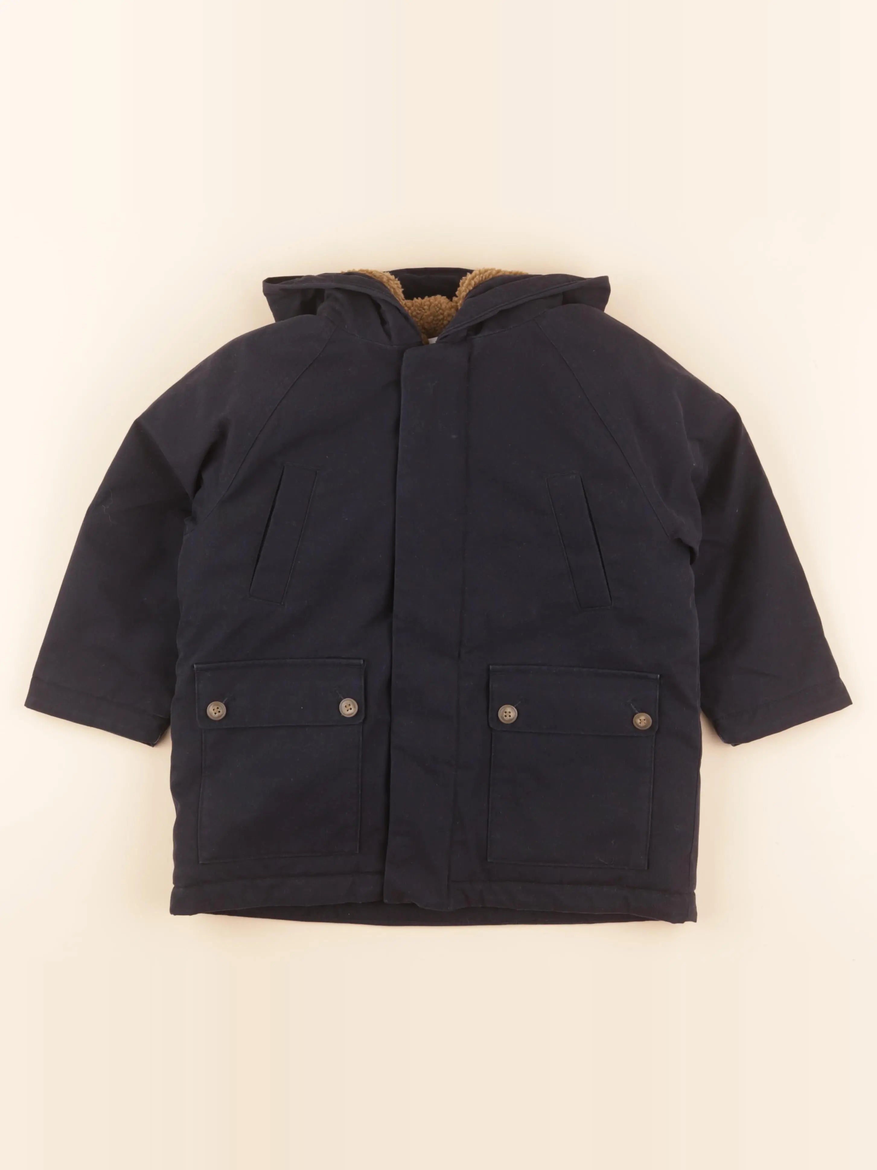 Parka bleu