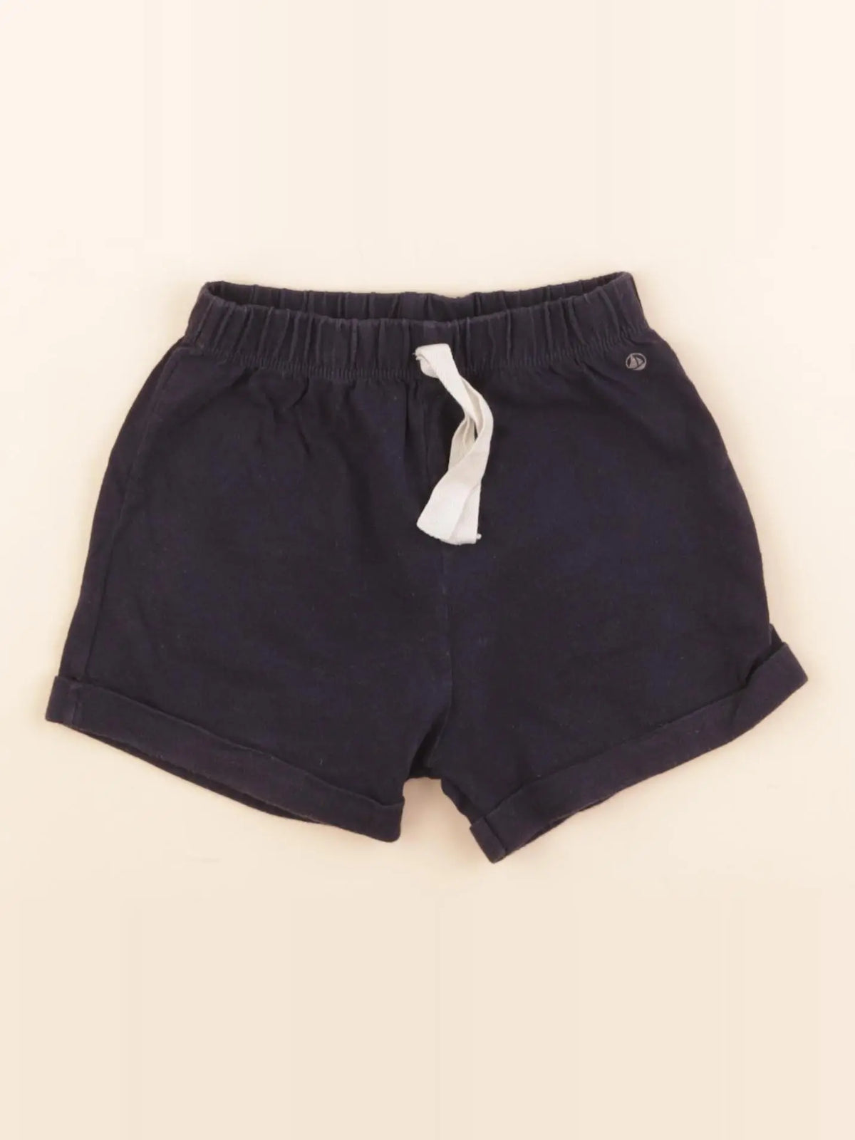 Petit Bateau - short bleu - 36 mois
