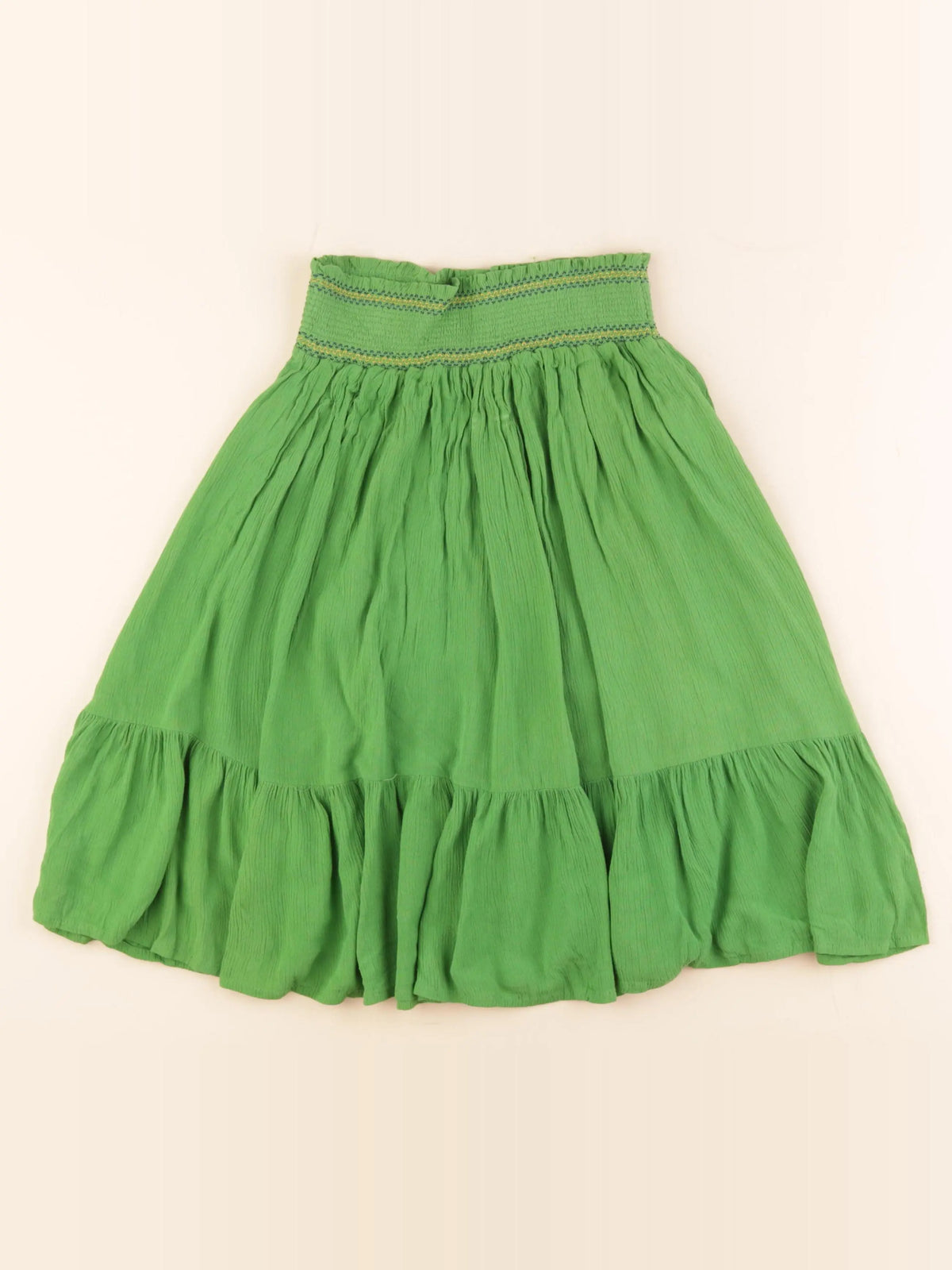 Monoprix - jupe vert - 12 ans