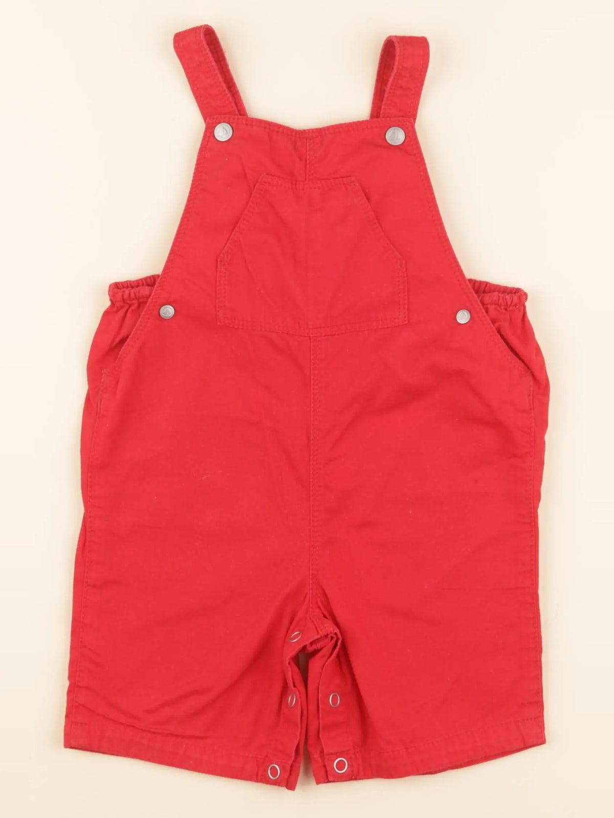 Salopette rouge