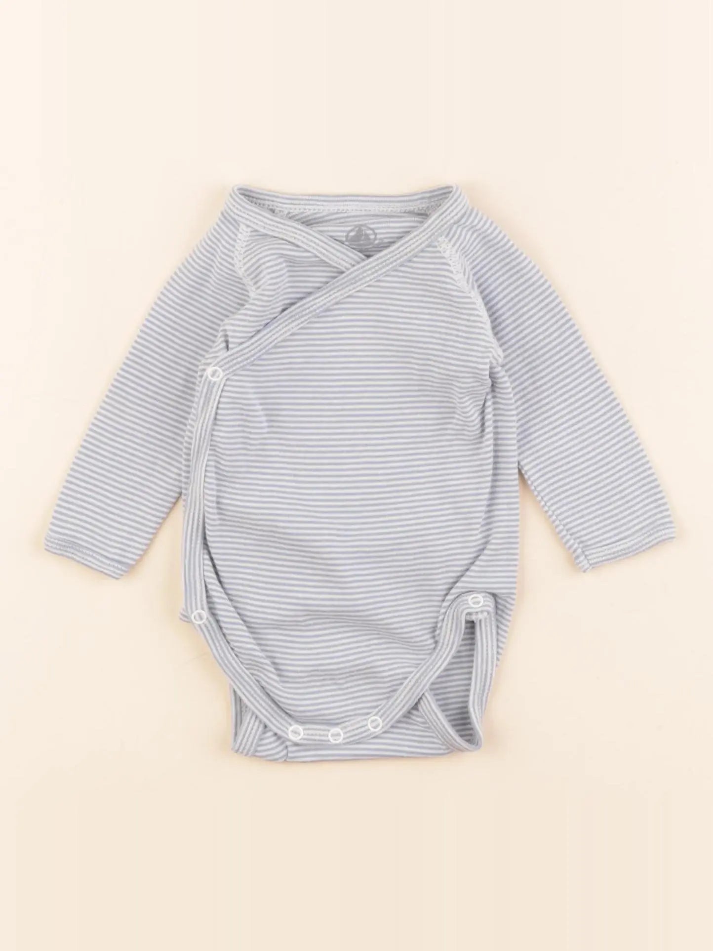 Petit Bateau - body blanc - 3 mois