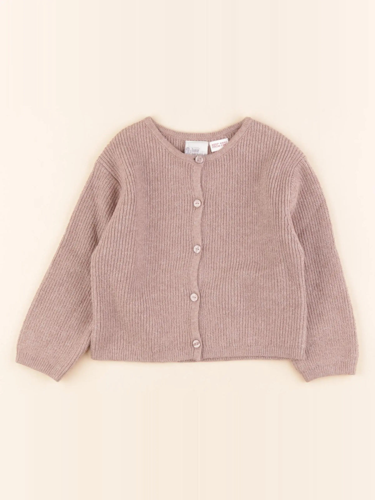 Zara - pull beige - 2 ans