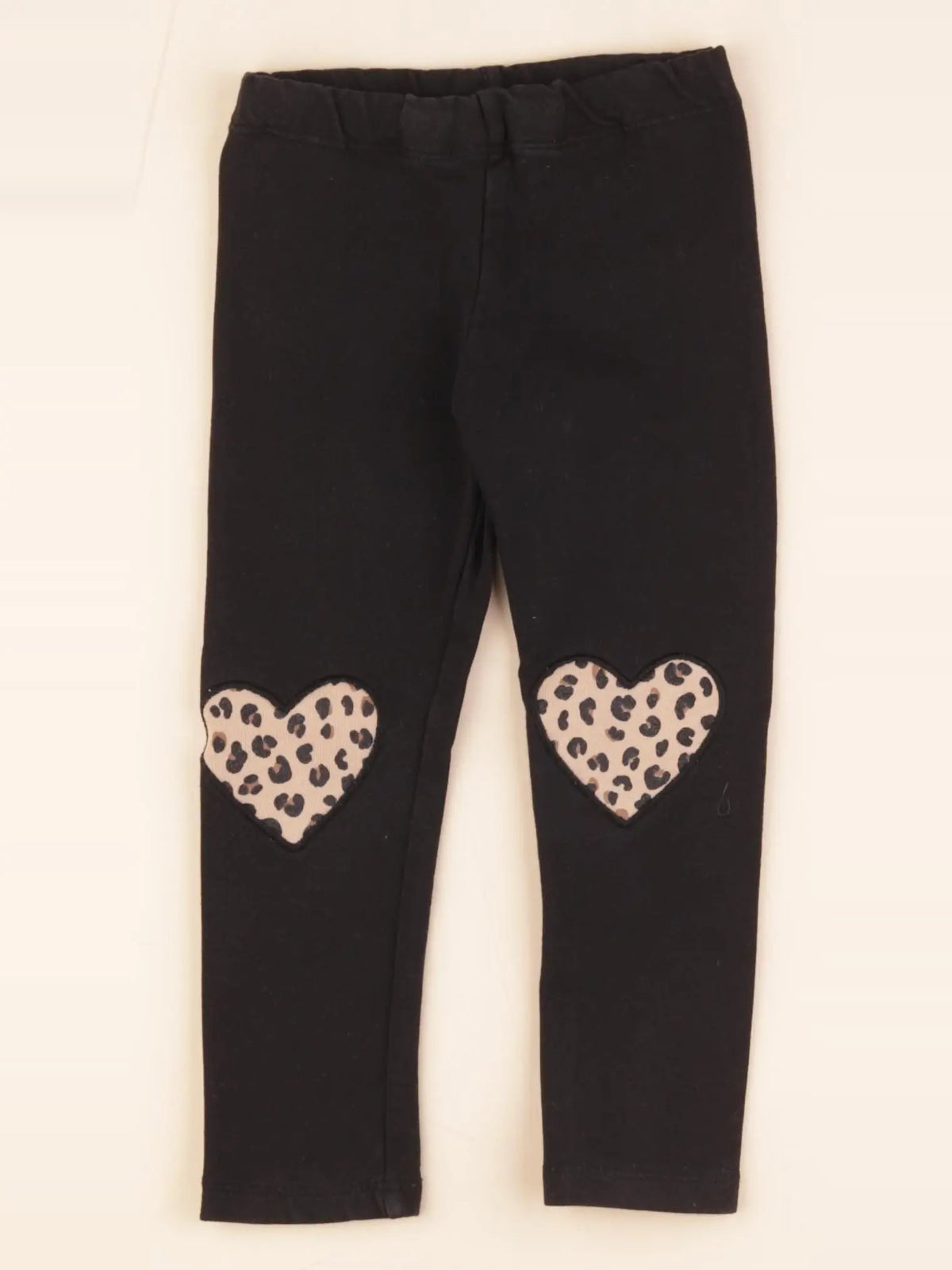 H&M - legging noir - 18/24 mois