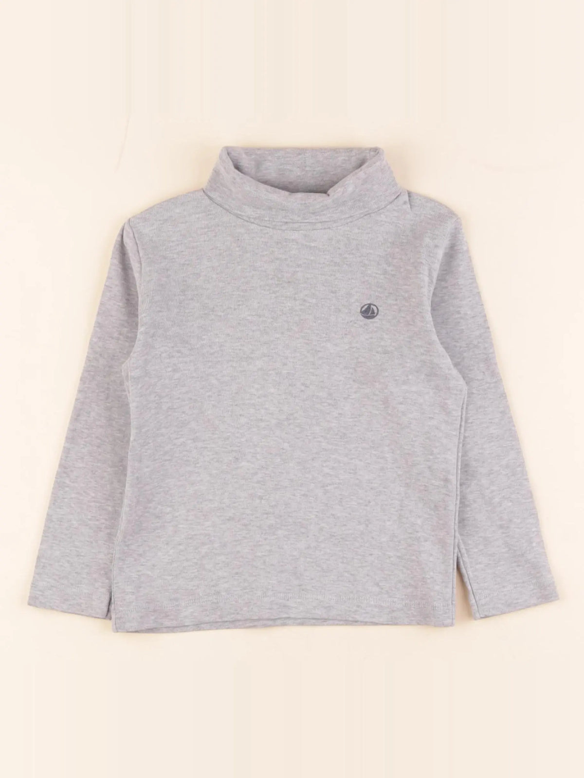 Petit Bateau - sous-pull gris - 3 ans