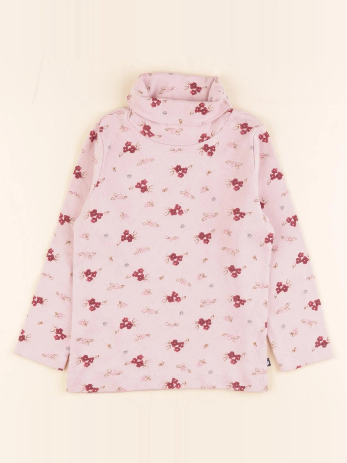 Petit Bateau - sous-pull rose - 3 ans