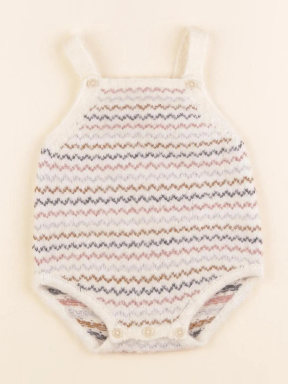 Zara - combinaison beige, multicolore - 1/3 mois