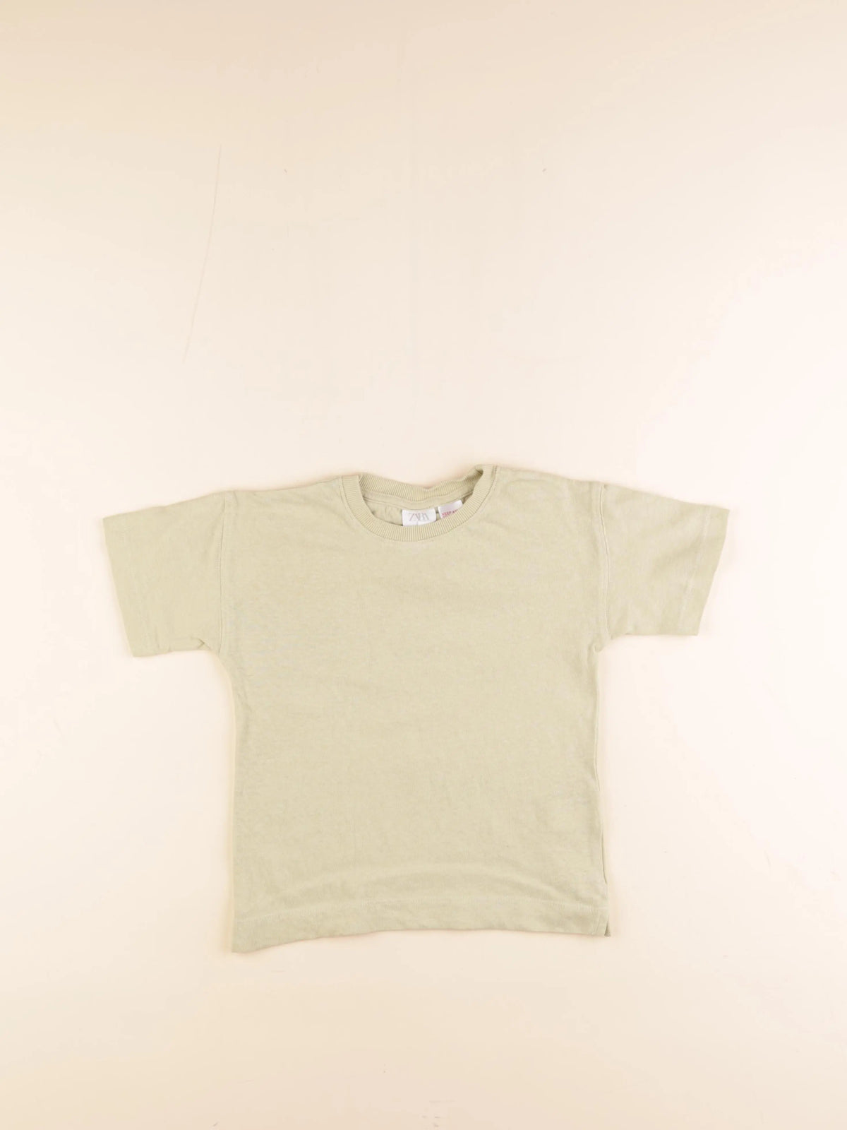 Zara - tee-shirt vert - 4 ans