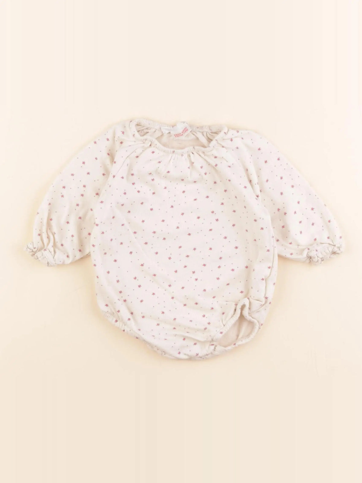Zara - combinaison beige - 1/3 mois