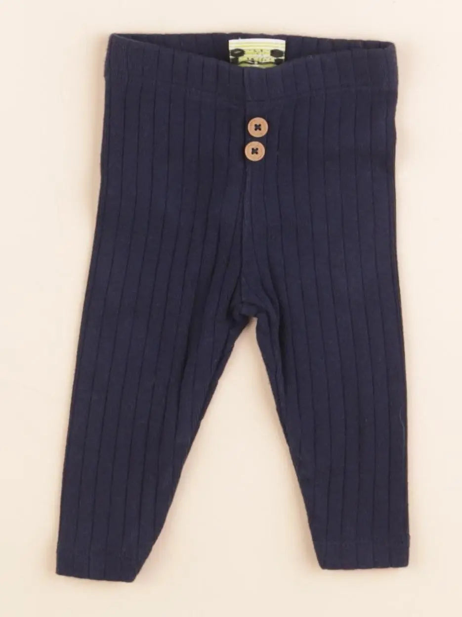Tape à l'oeil - legging bleu - 3 mois