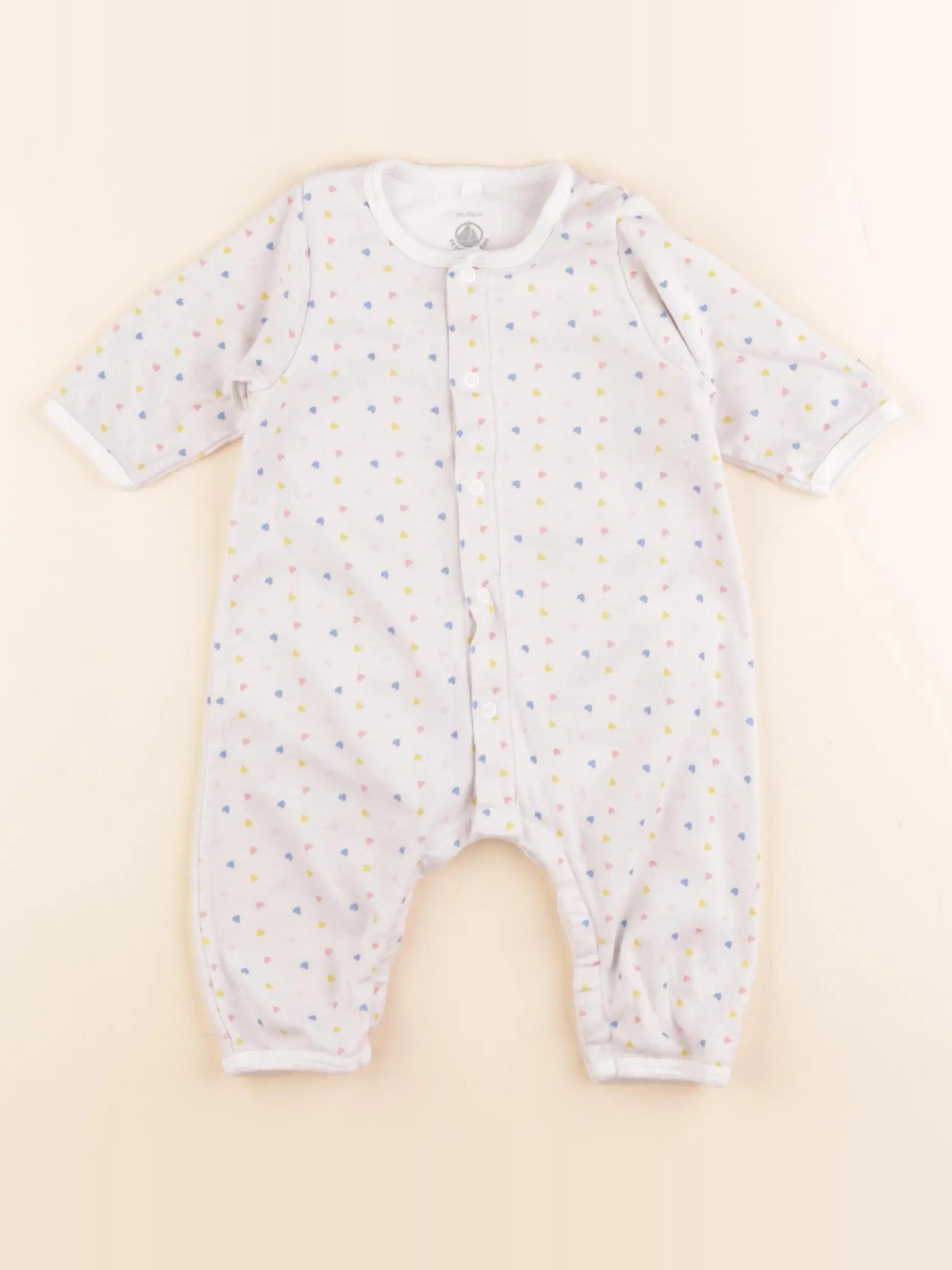 Petit Bateau - pyjama coton multicolore - 3 mois