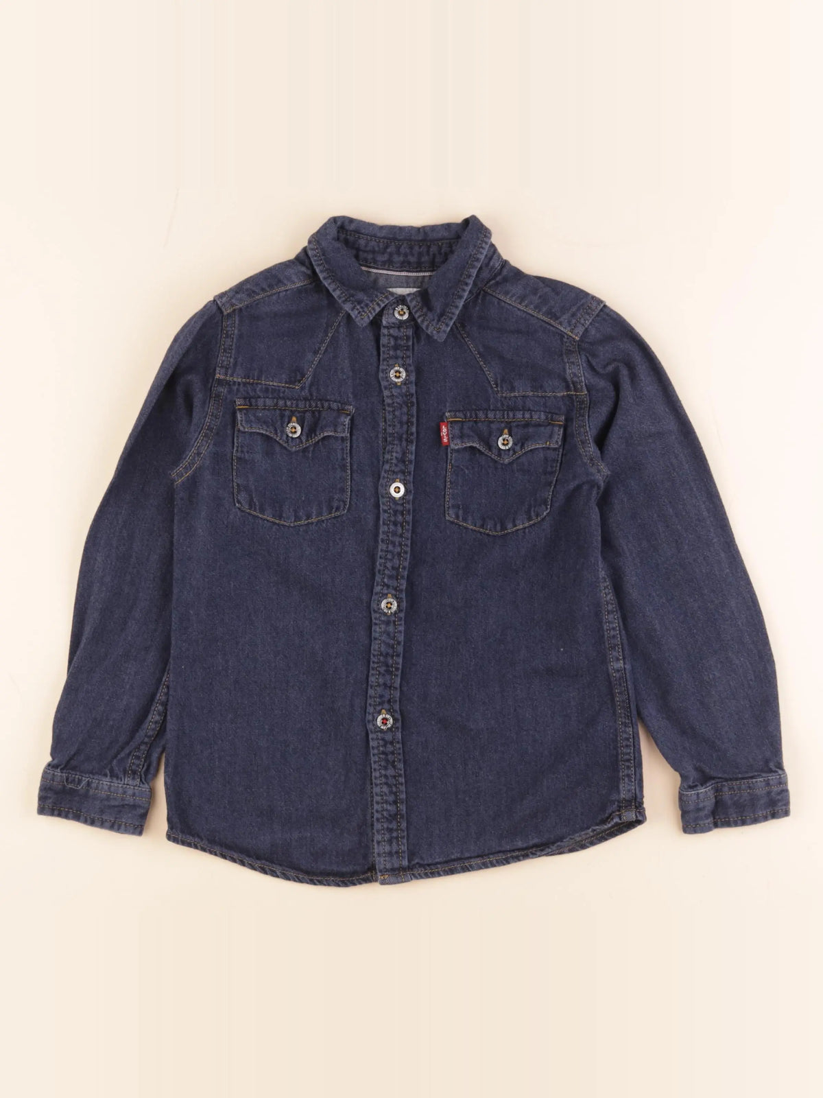 Levi's - chemise bleu - 6 ans