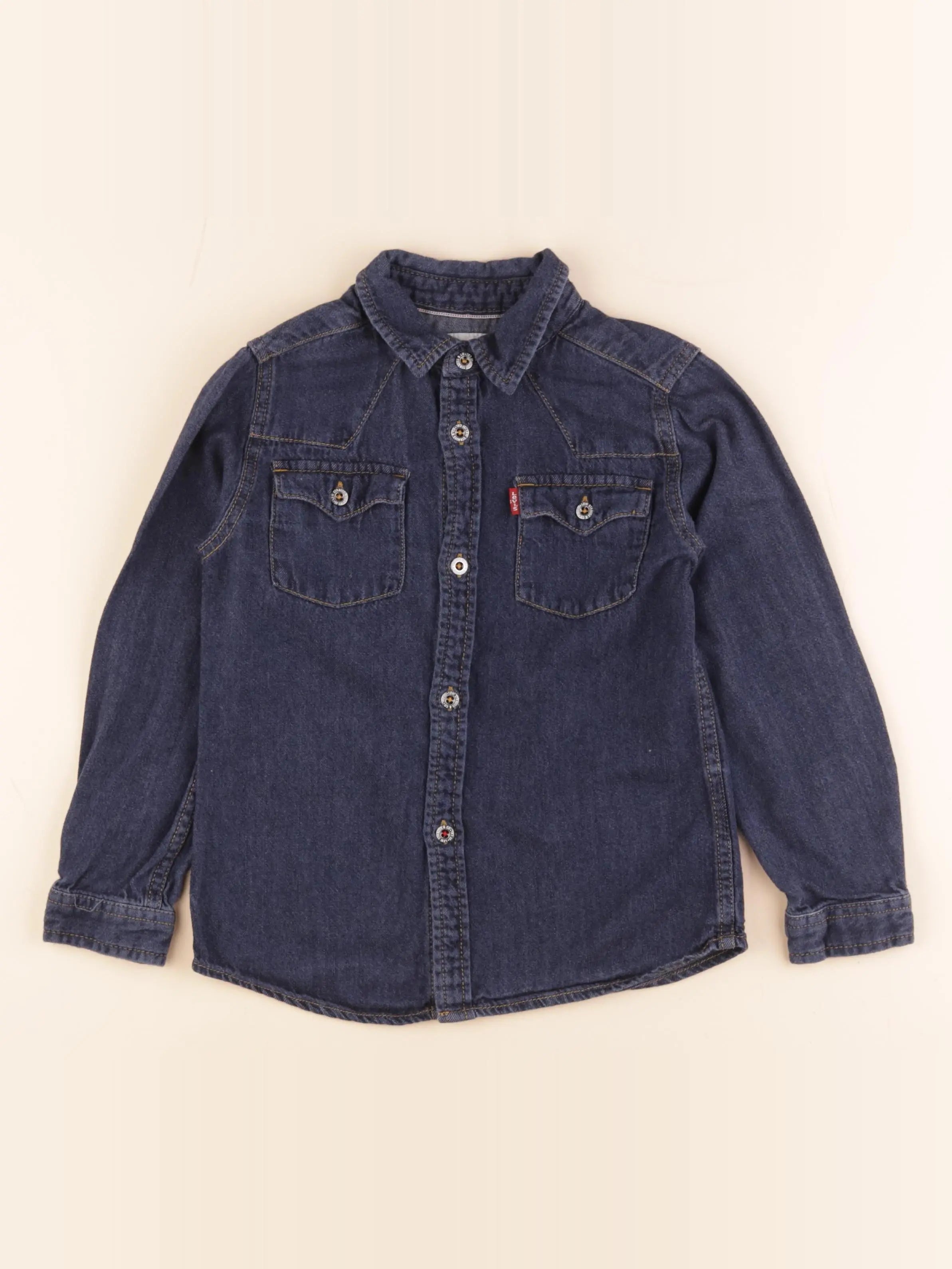 Levi's - chemise bleu - 6 ans