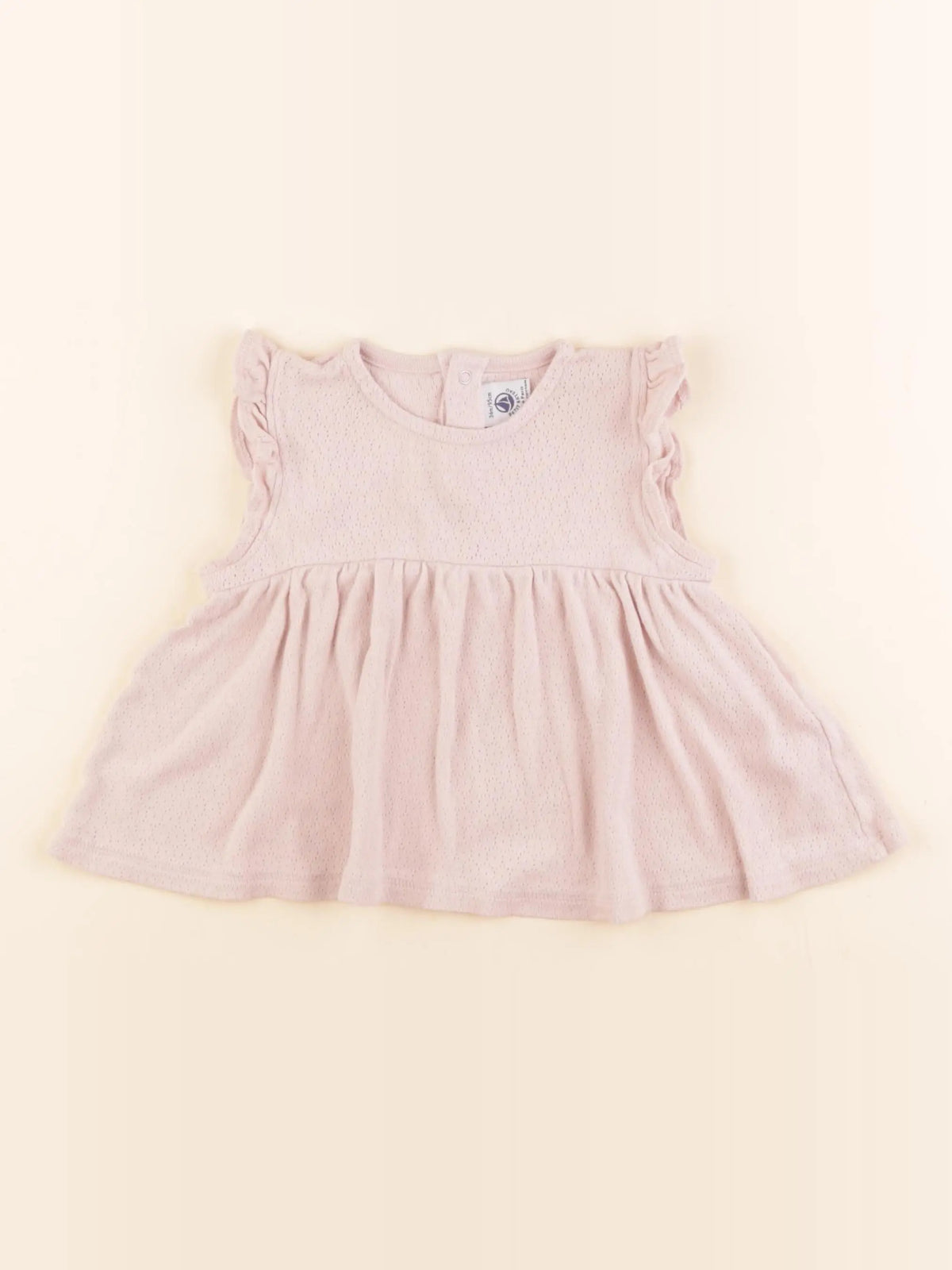 Petit Bateau - tee-shirt rose - 24 mois
