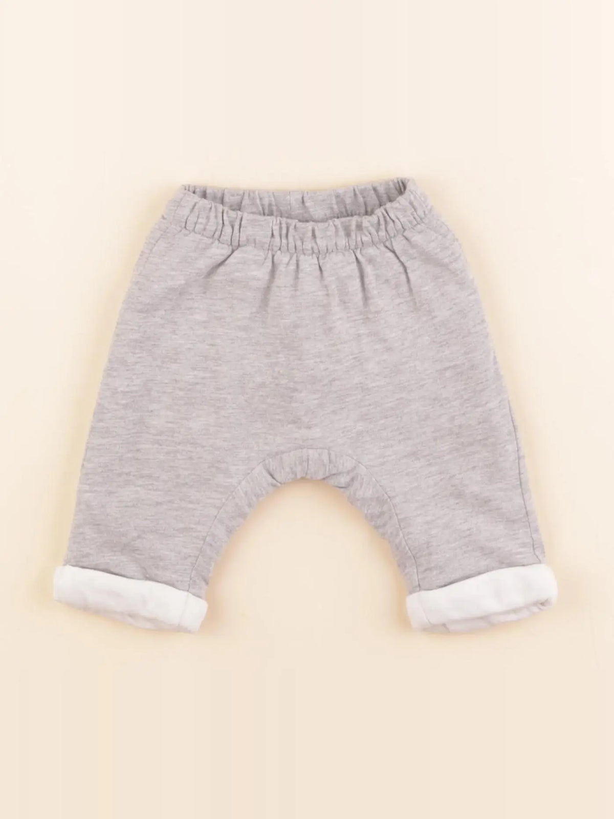 Jacadi - sarouel doublé gris - 1 mois