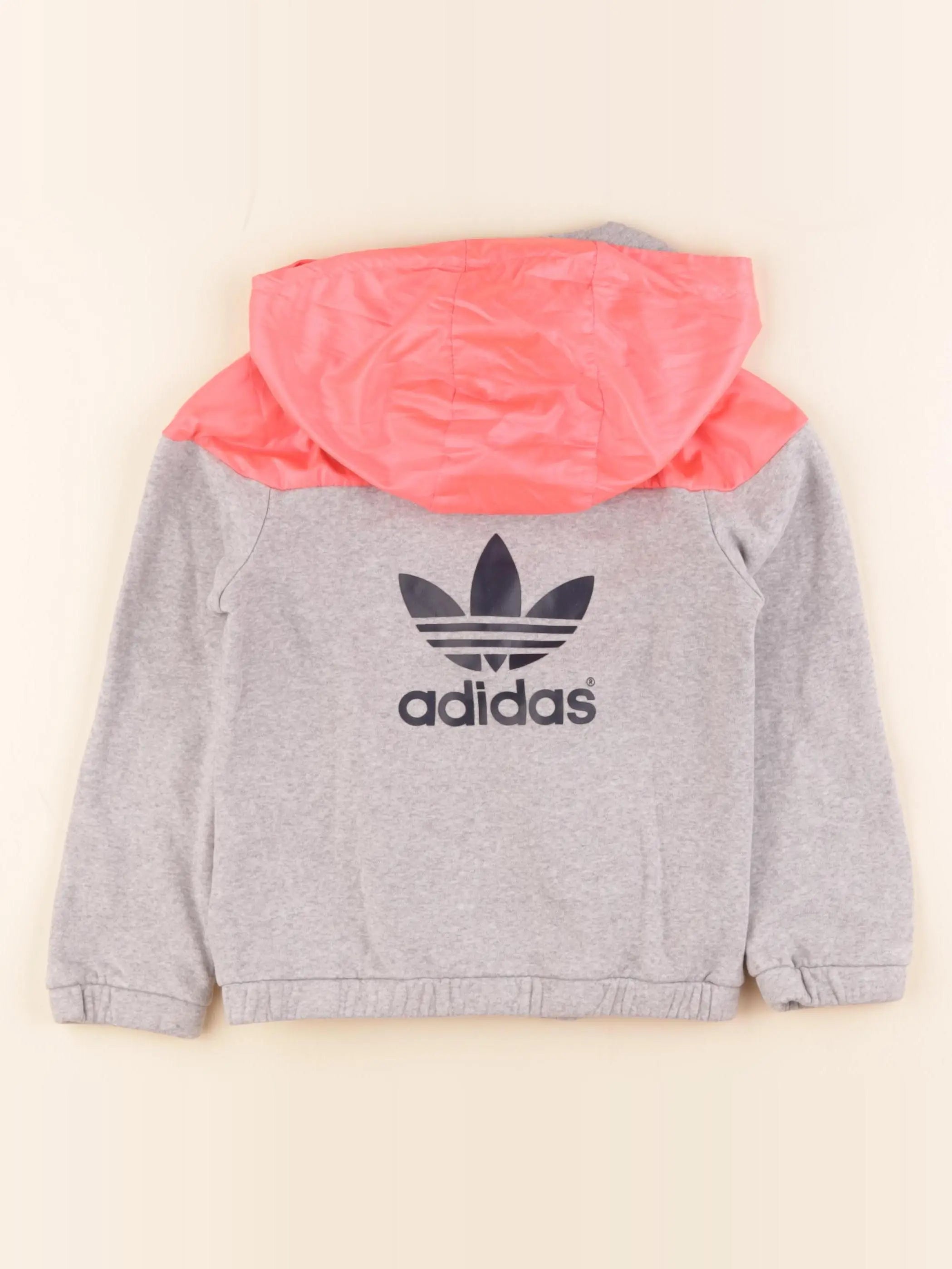 Adidas - sweat gris - 5/6 ans