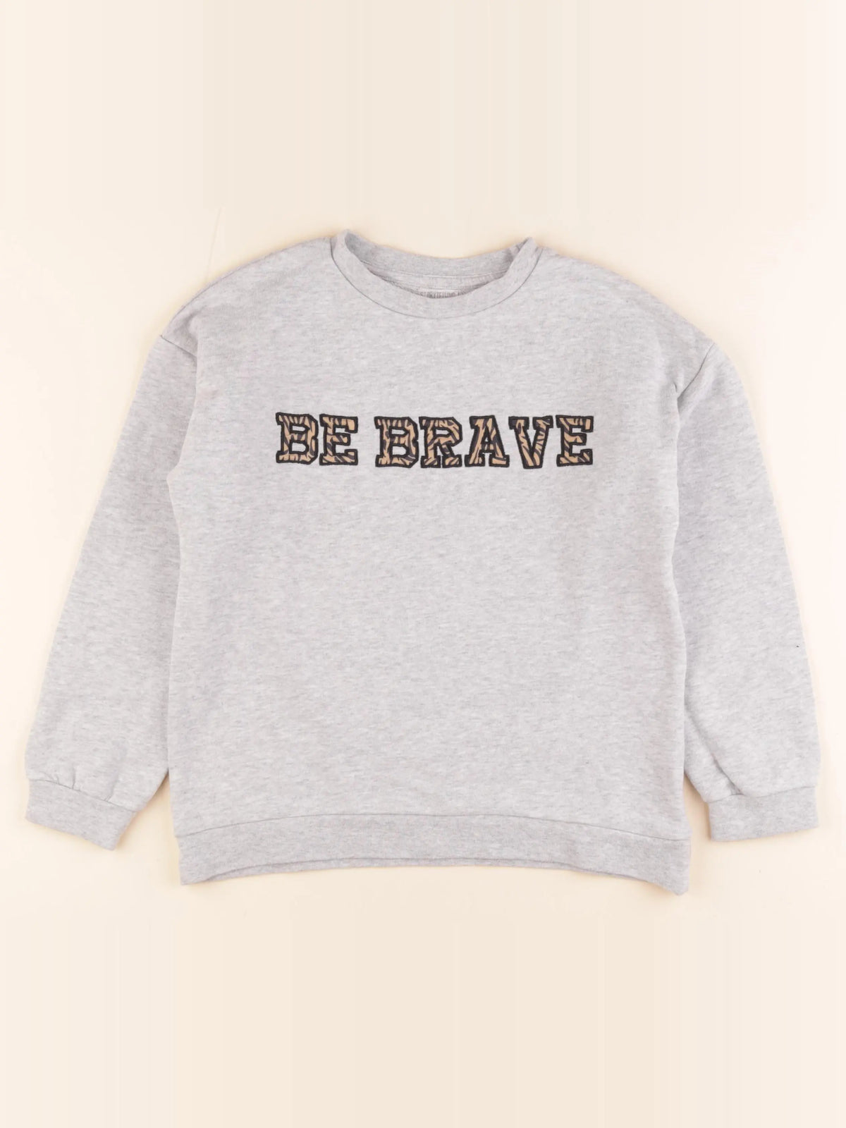 Storytelling - sweat gris - 10 ans