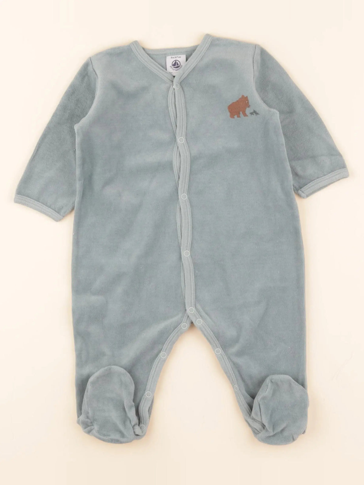 Pyjama velours vert