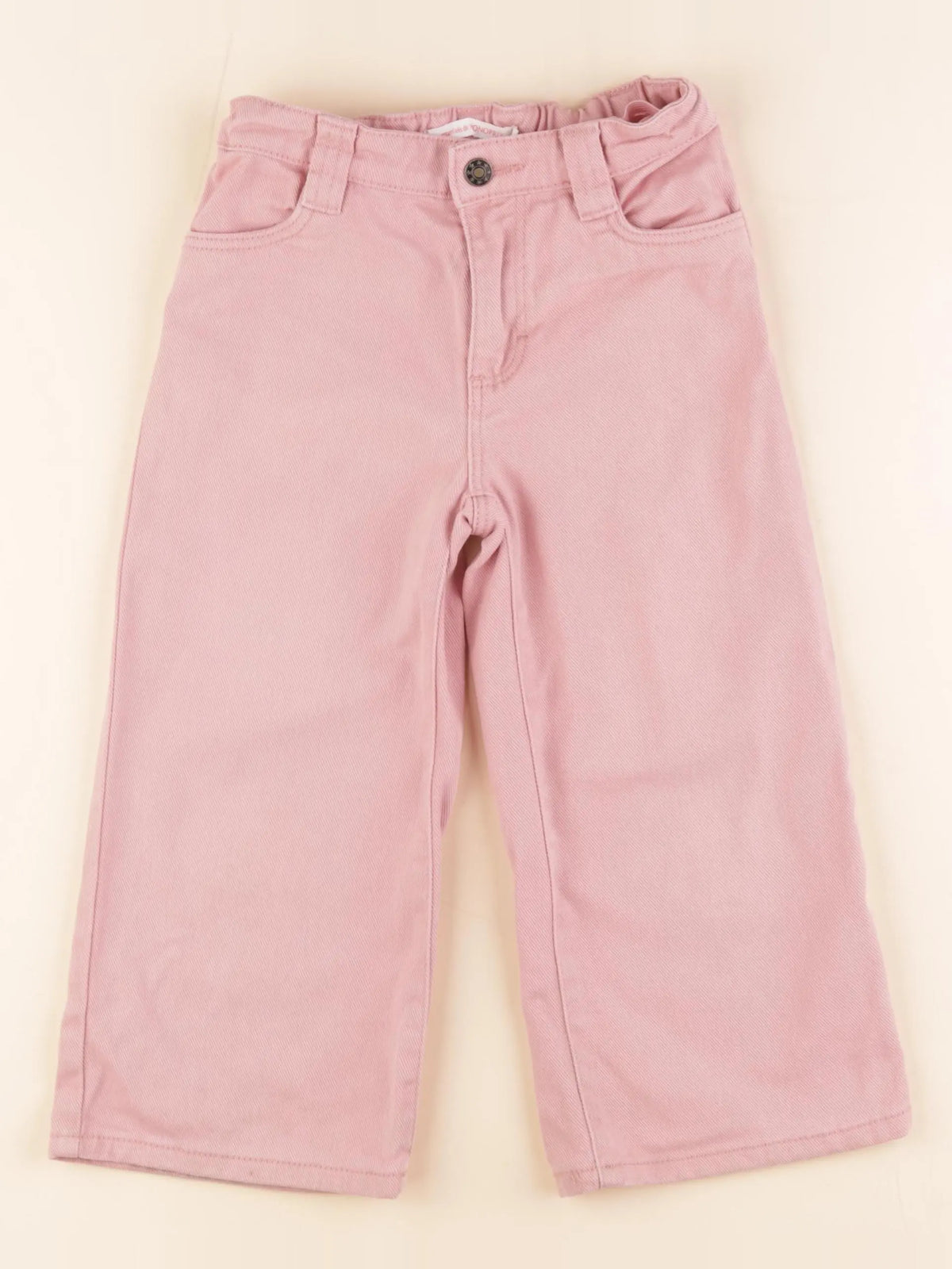 Monoprix - jean rose - 5 ans
