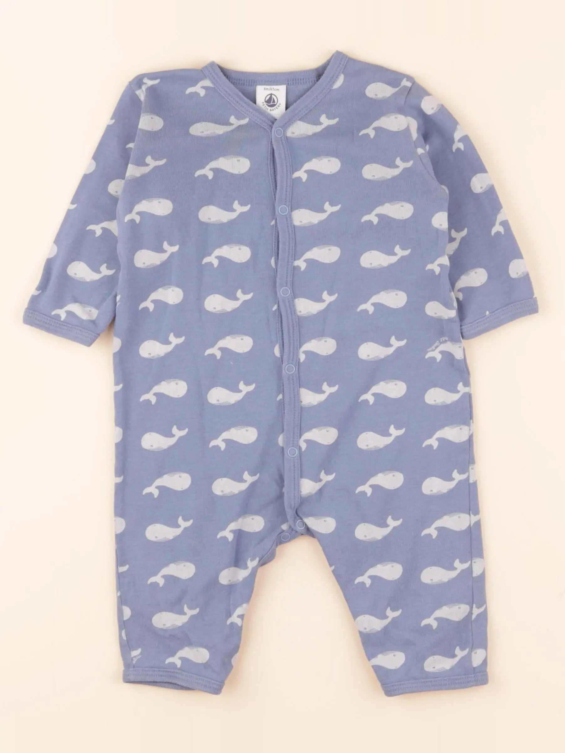 Pyjama coton bleu