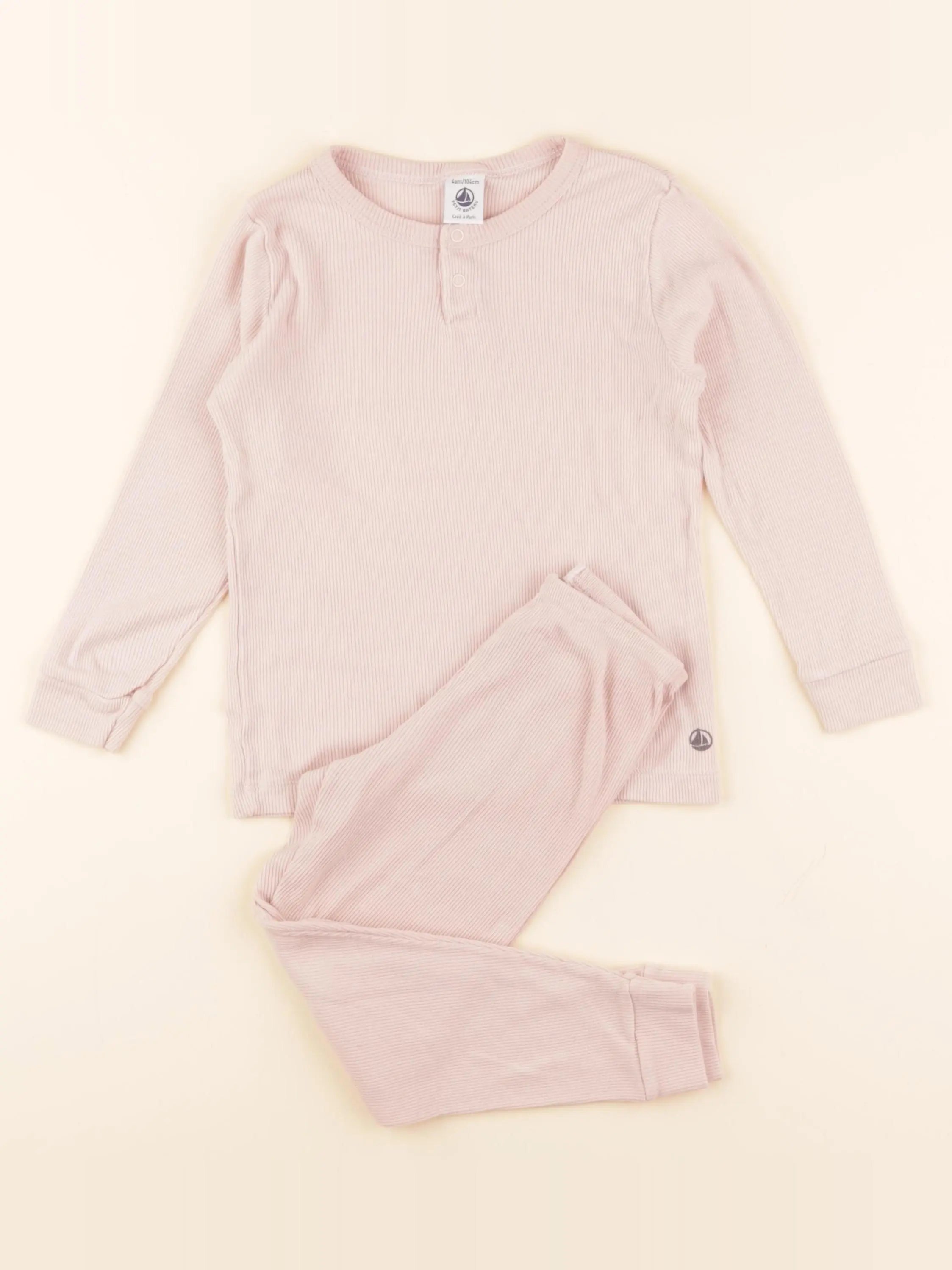 Pyjama coton rose