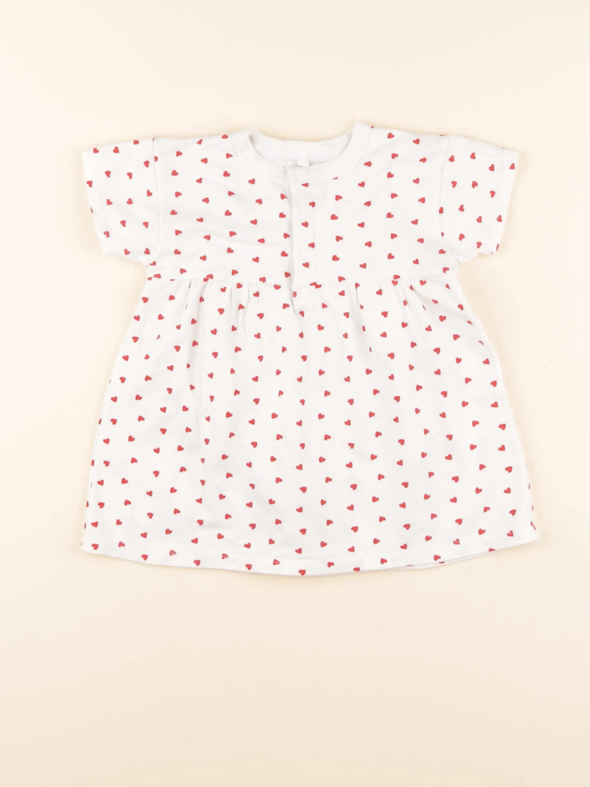 Robe rouge, blanc