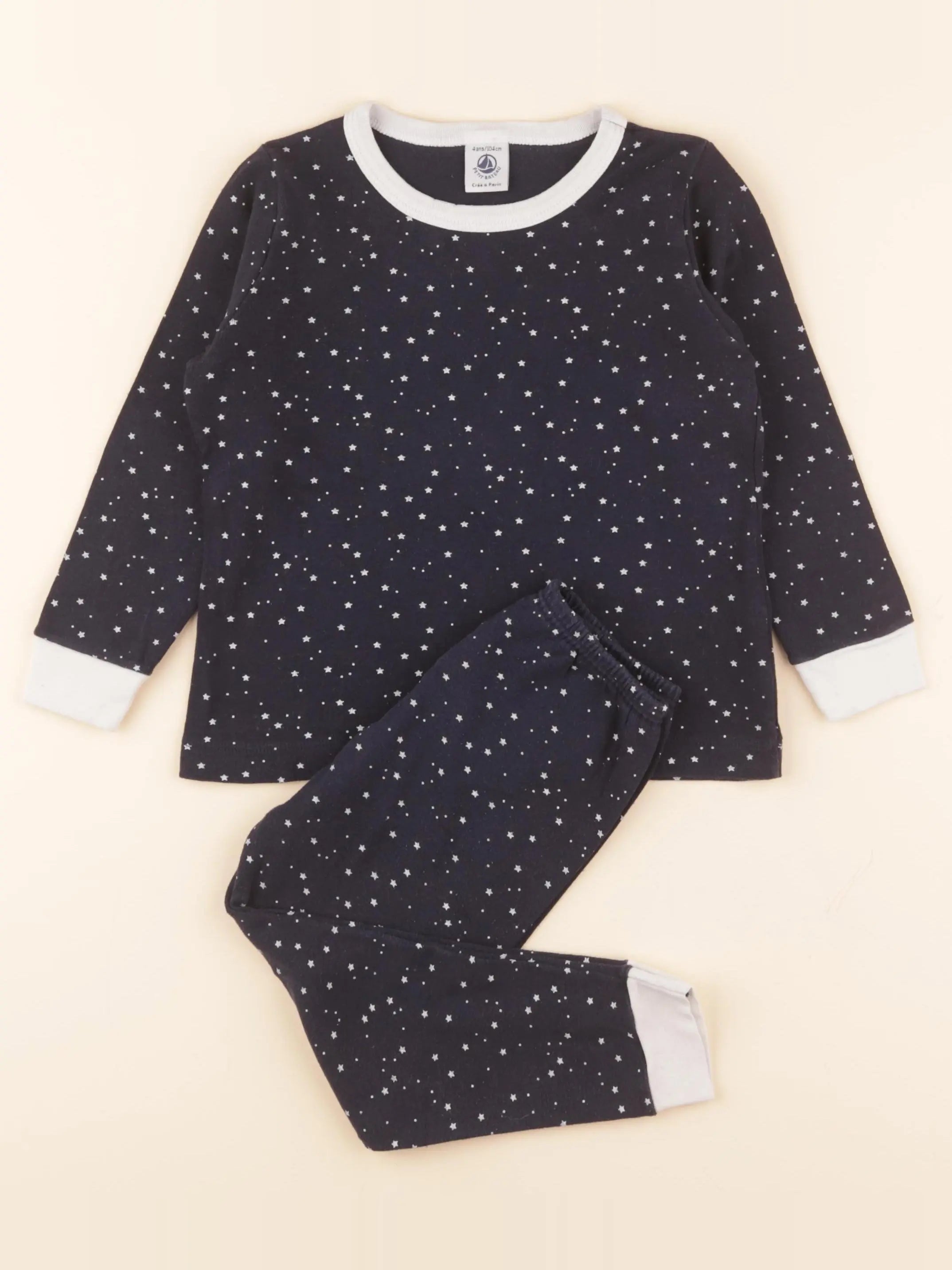 Pyjama coton bleu