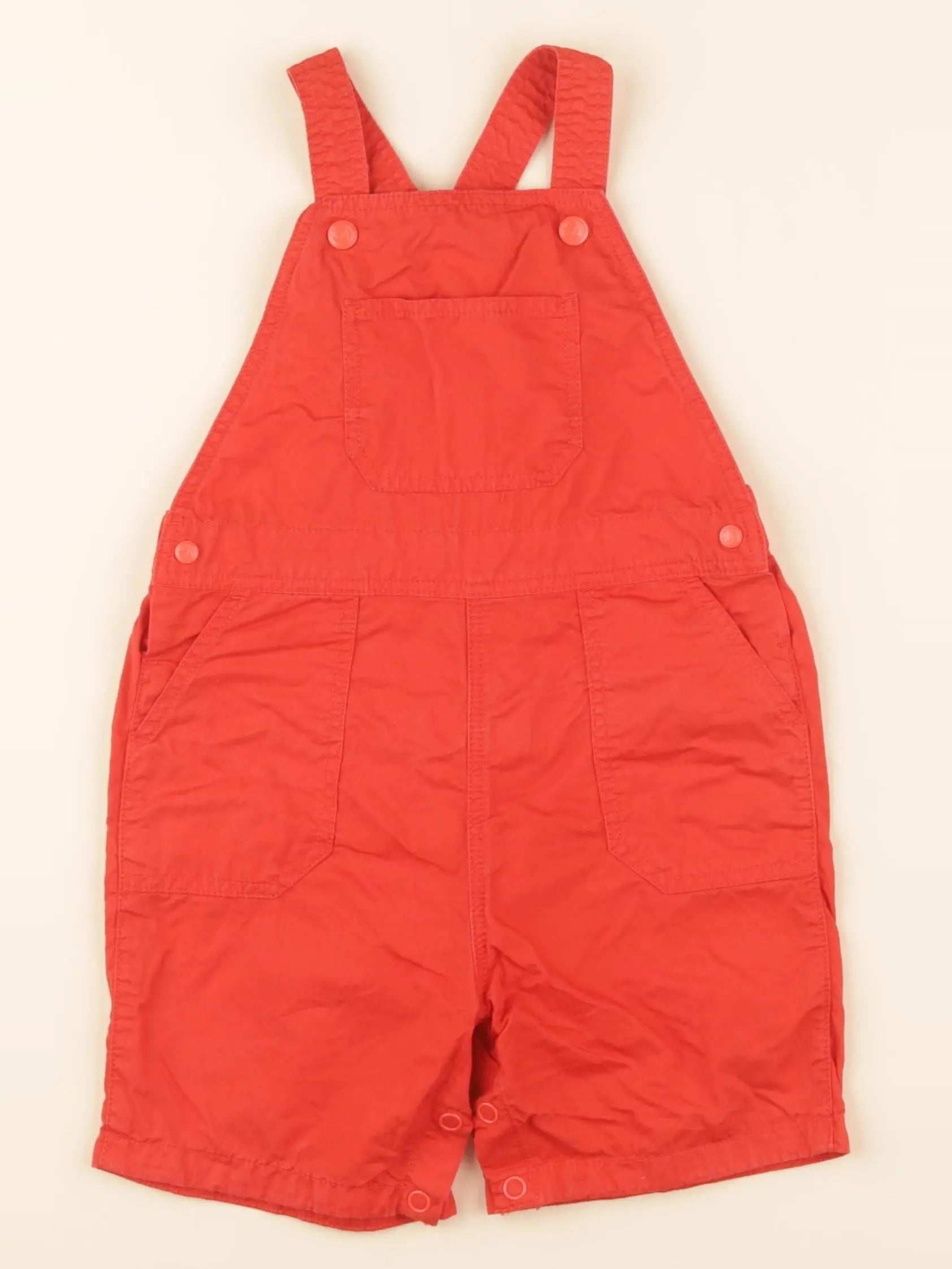 Salopette rouge