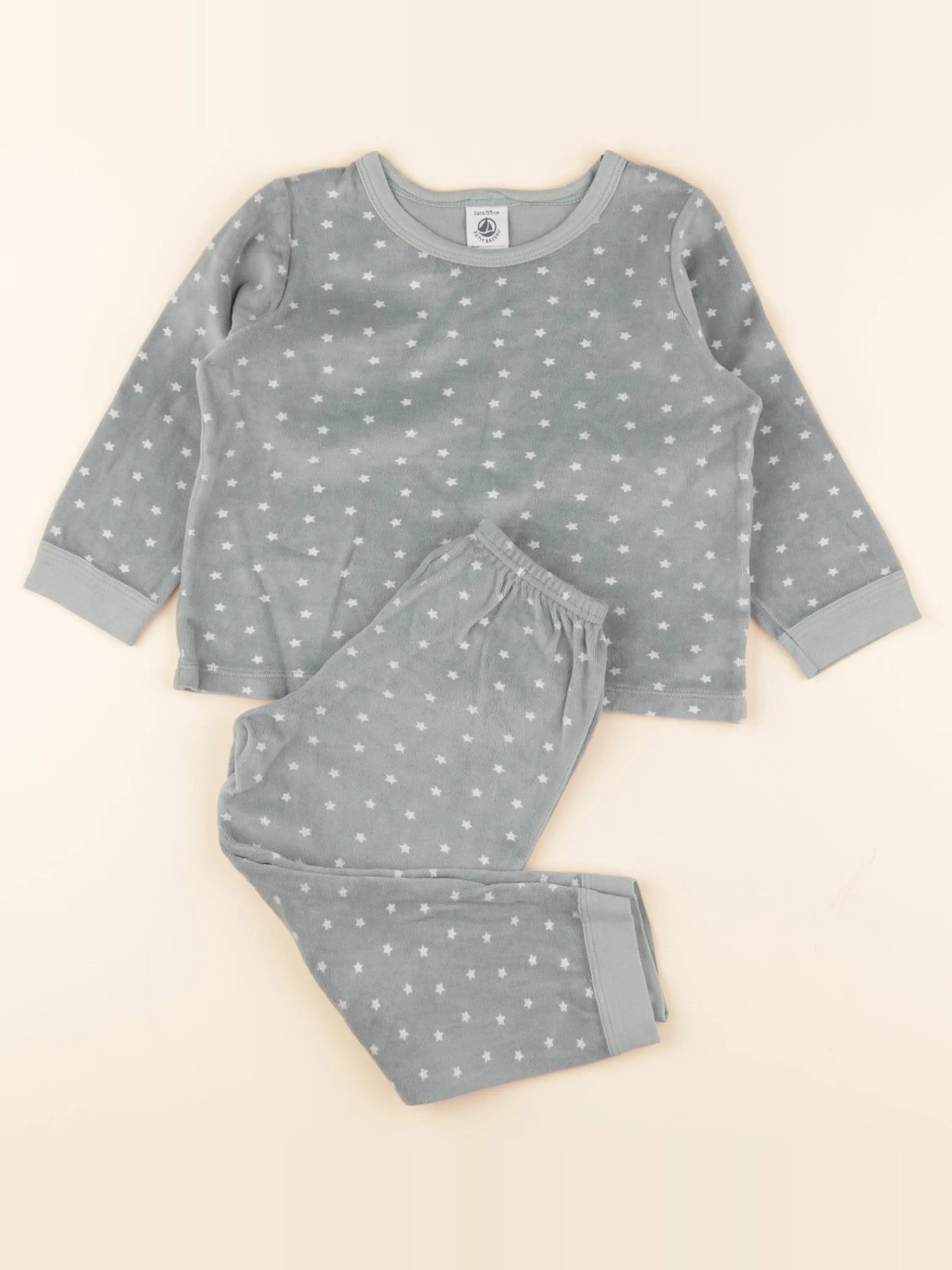 Pyjama velours vert