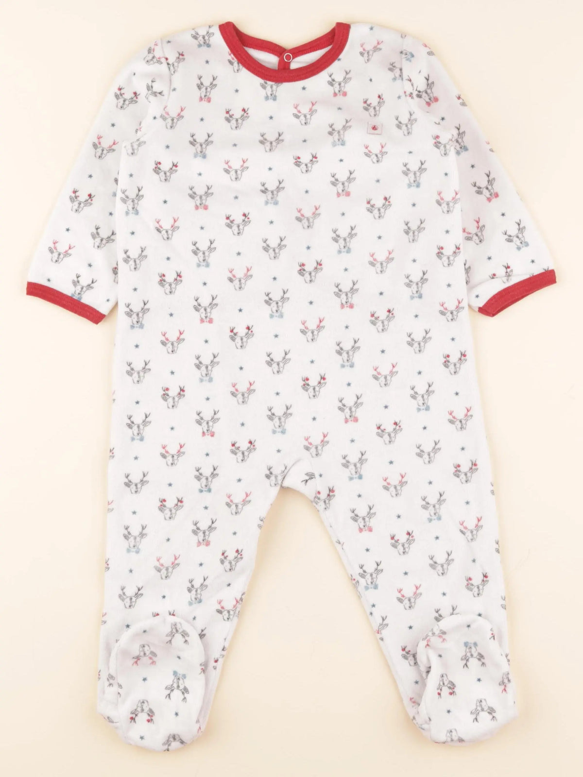 Pyjama velours blanc