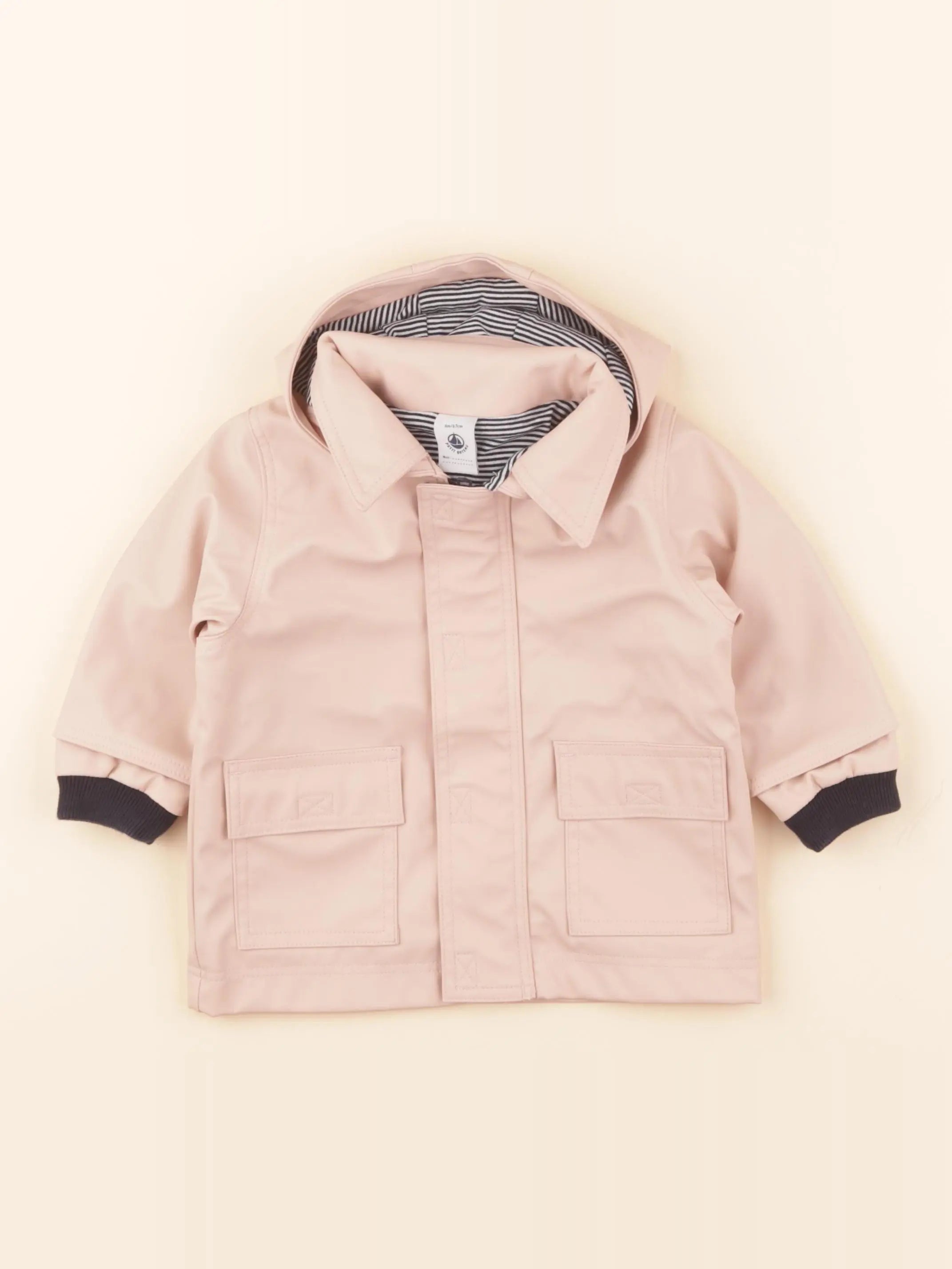 Imperméable rose