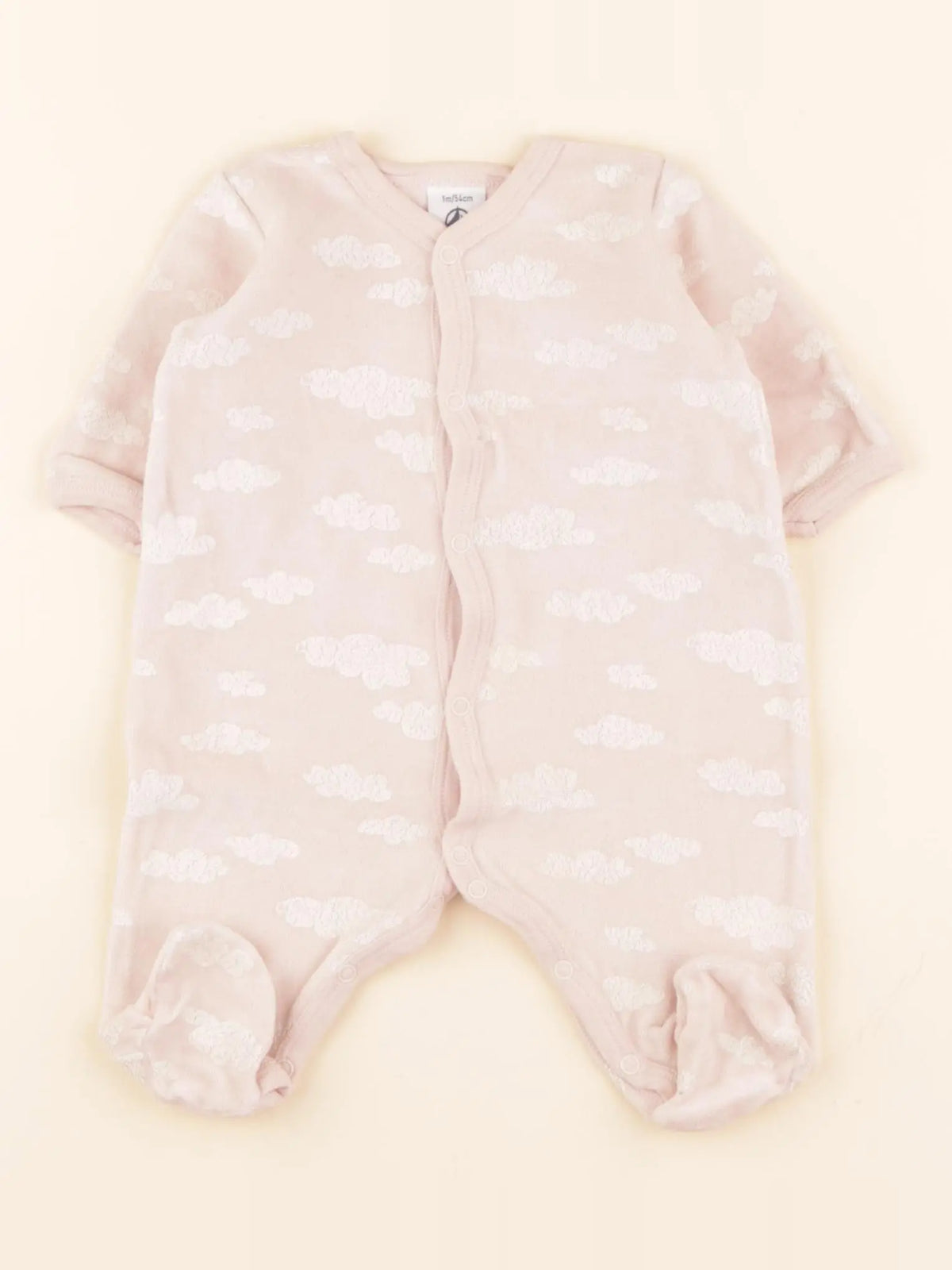 Pyjama velours rose