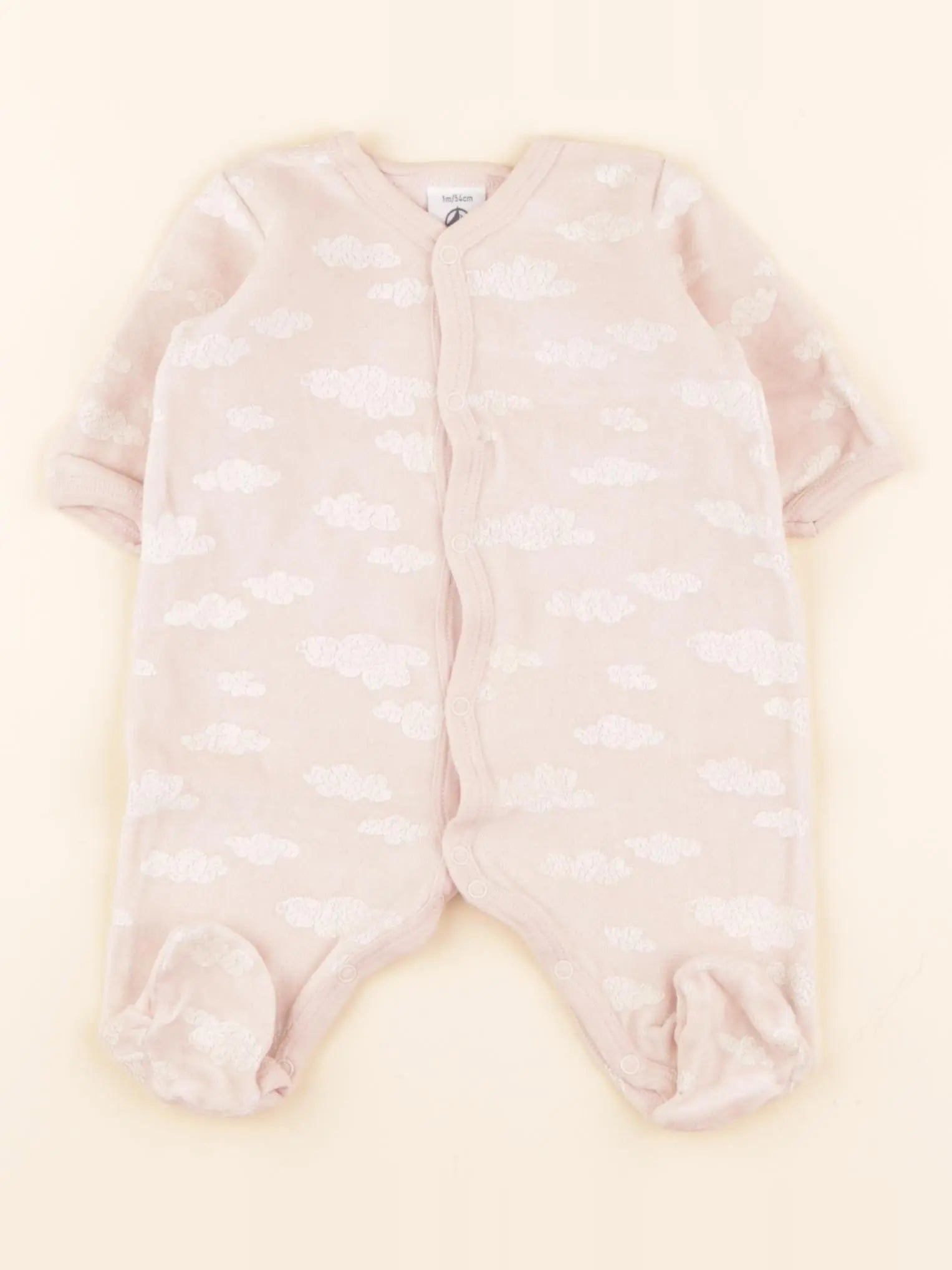 Pyjama velours rose