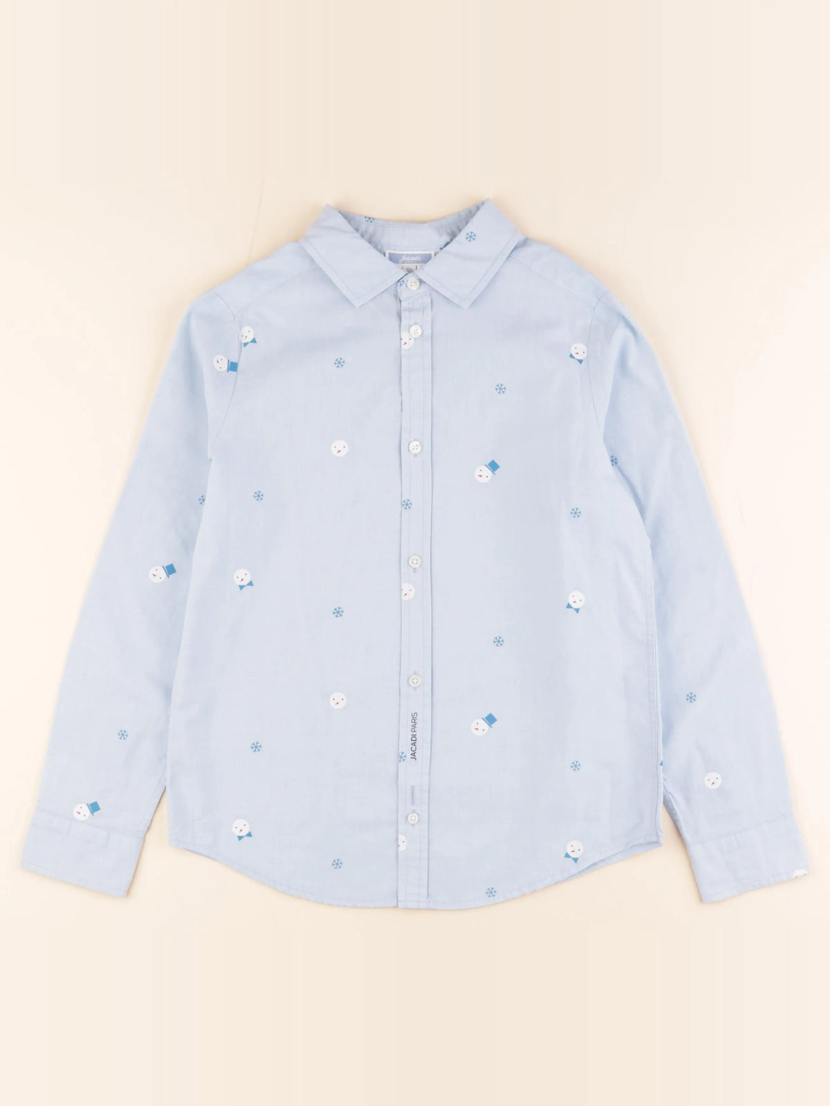Jacadi - chemise bleu - 10 ans