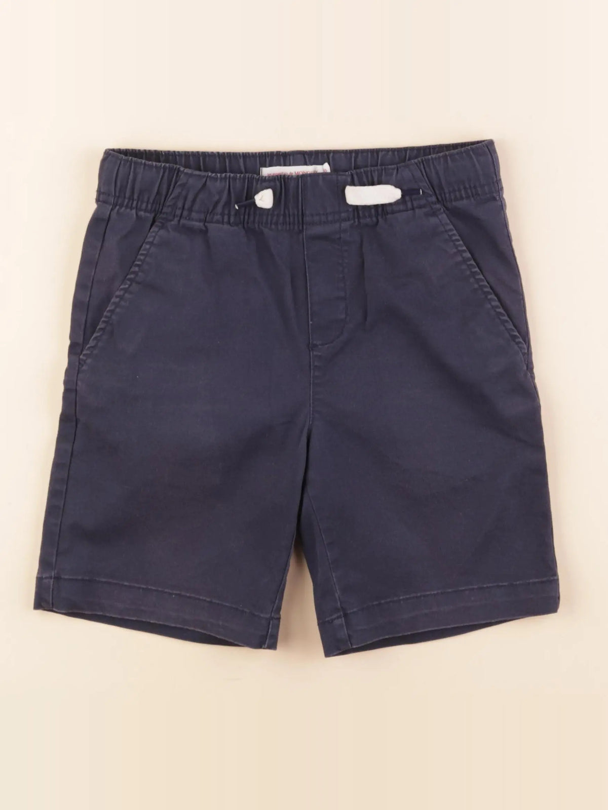 Monoprix - short bleu - 8 ans