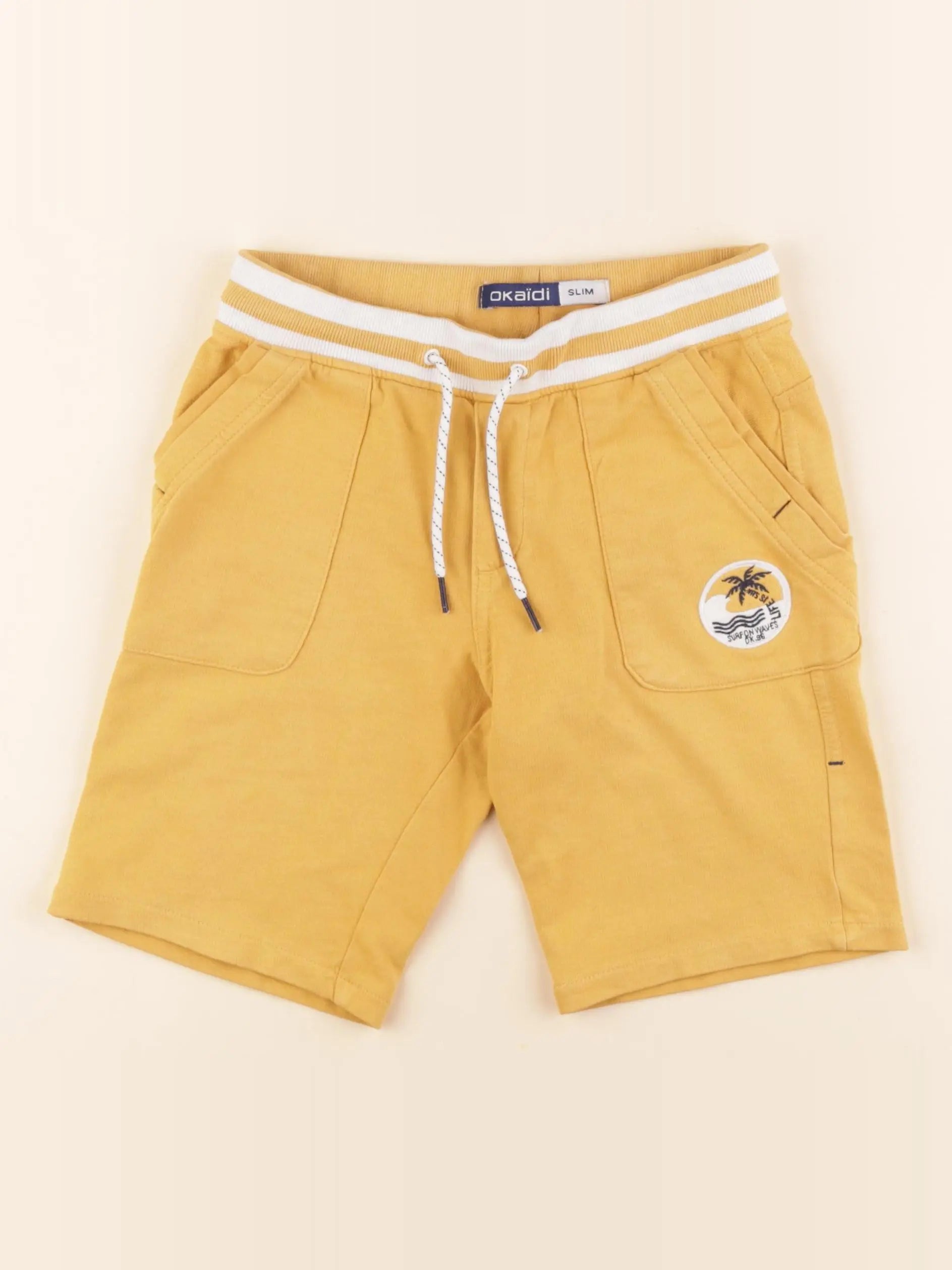 Okaidi - short jaune - 7 ans