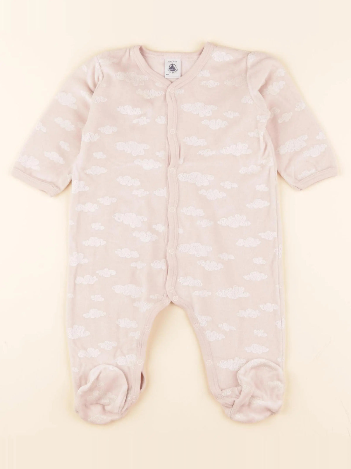 Pyjama velours rose