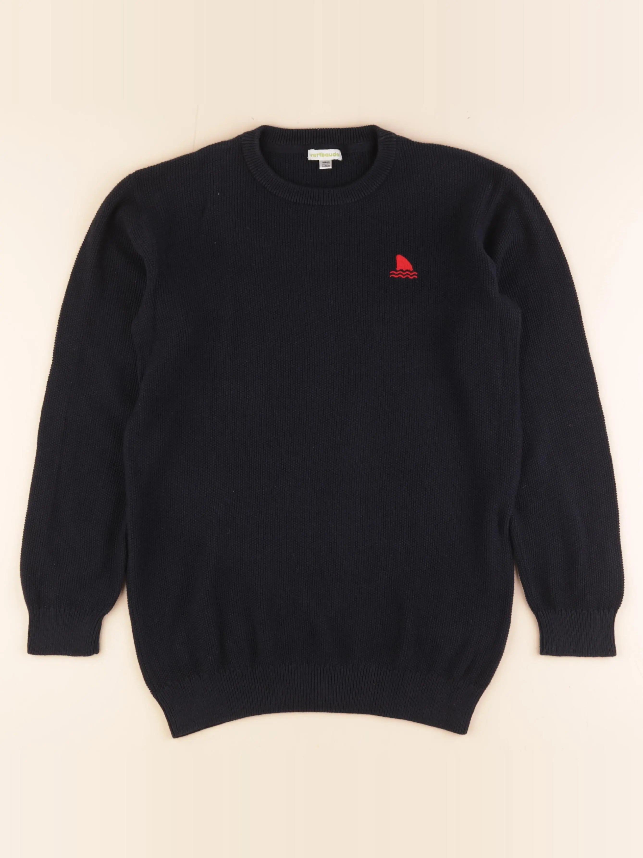 Vertbaudet - pull bleu - 14 ans